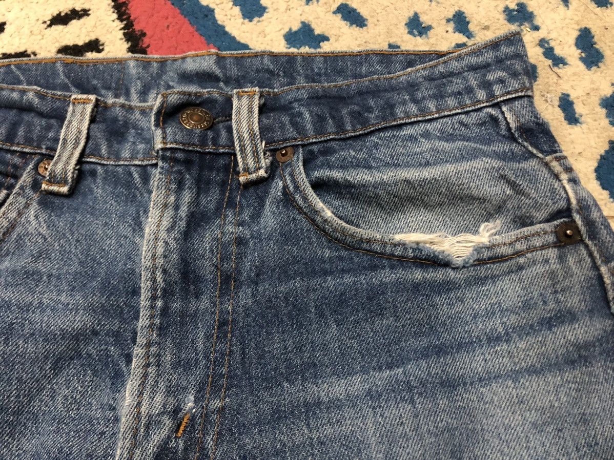 Levi's Vintage 90s Levis Distressed Ripped Zipper jeans Size US 29 - 7 Thumbnail