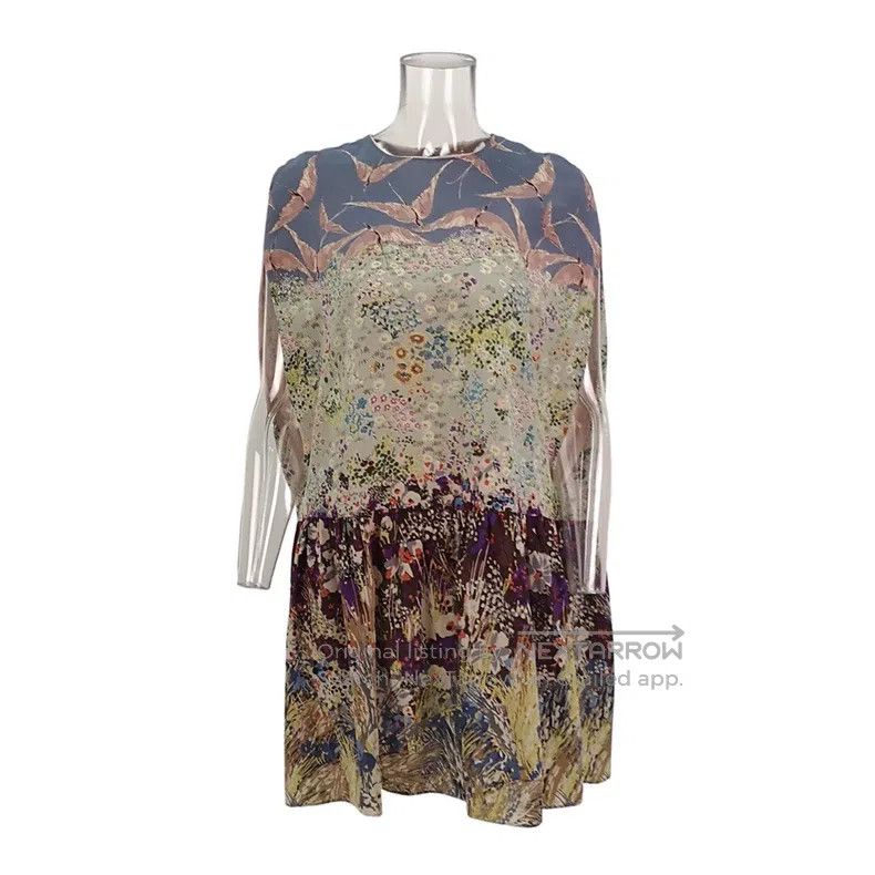 Valentino Valentino silk print dress Size S / US 4 / IT 40 - 1 Thumbnail