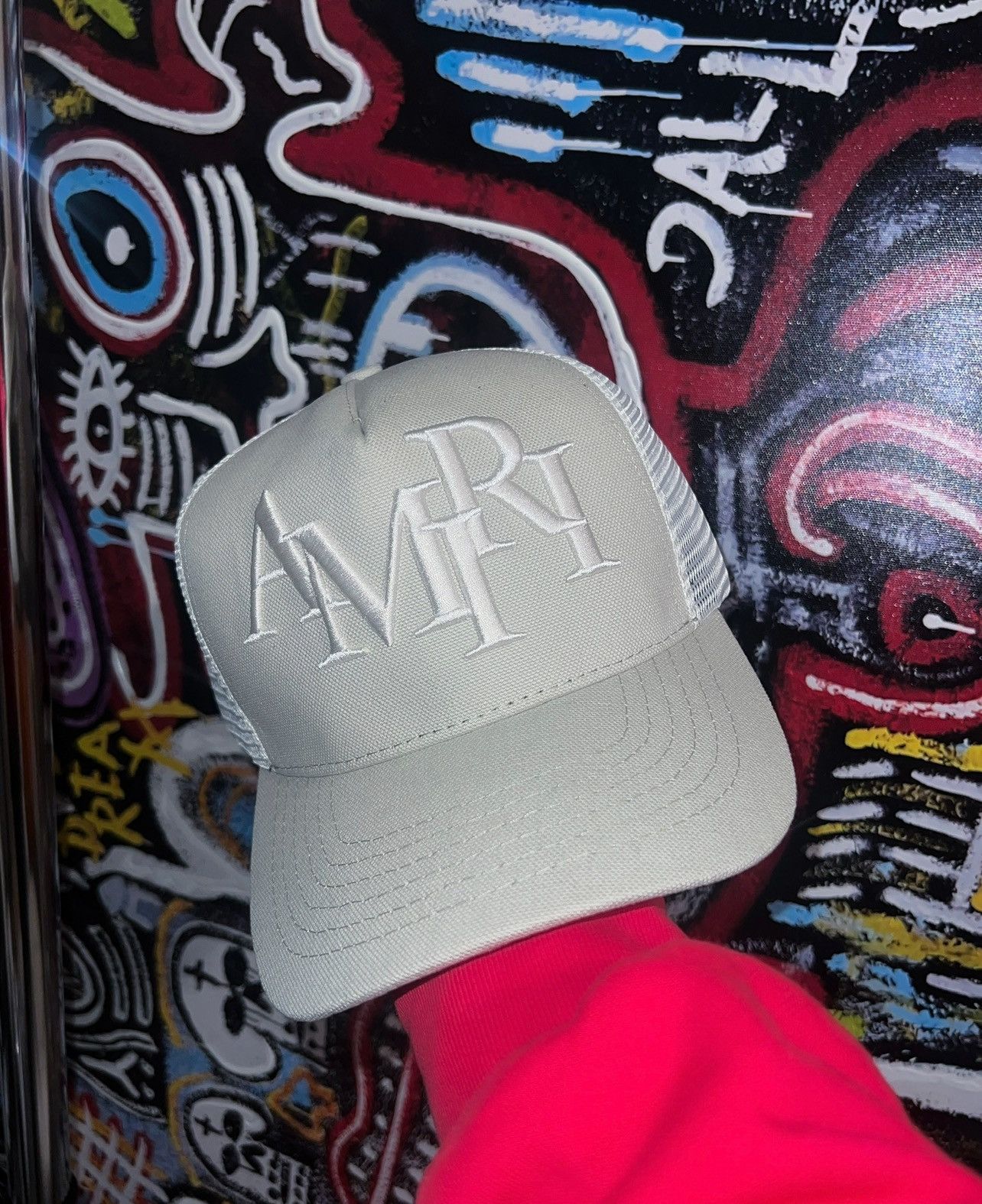 Amiri Amiri logo trucker hat Size ONE SIZE - 1 Thumbnail