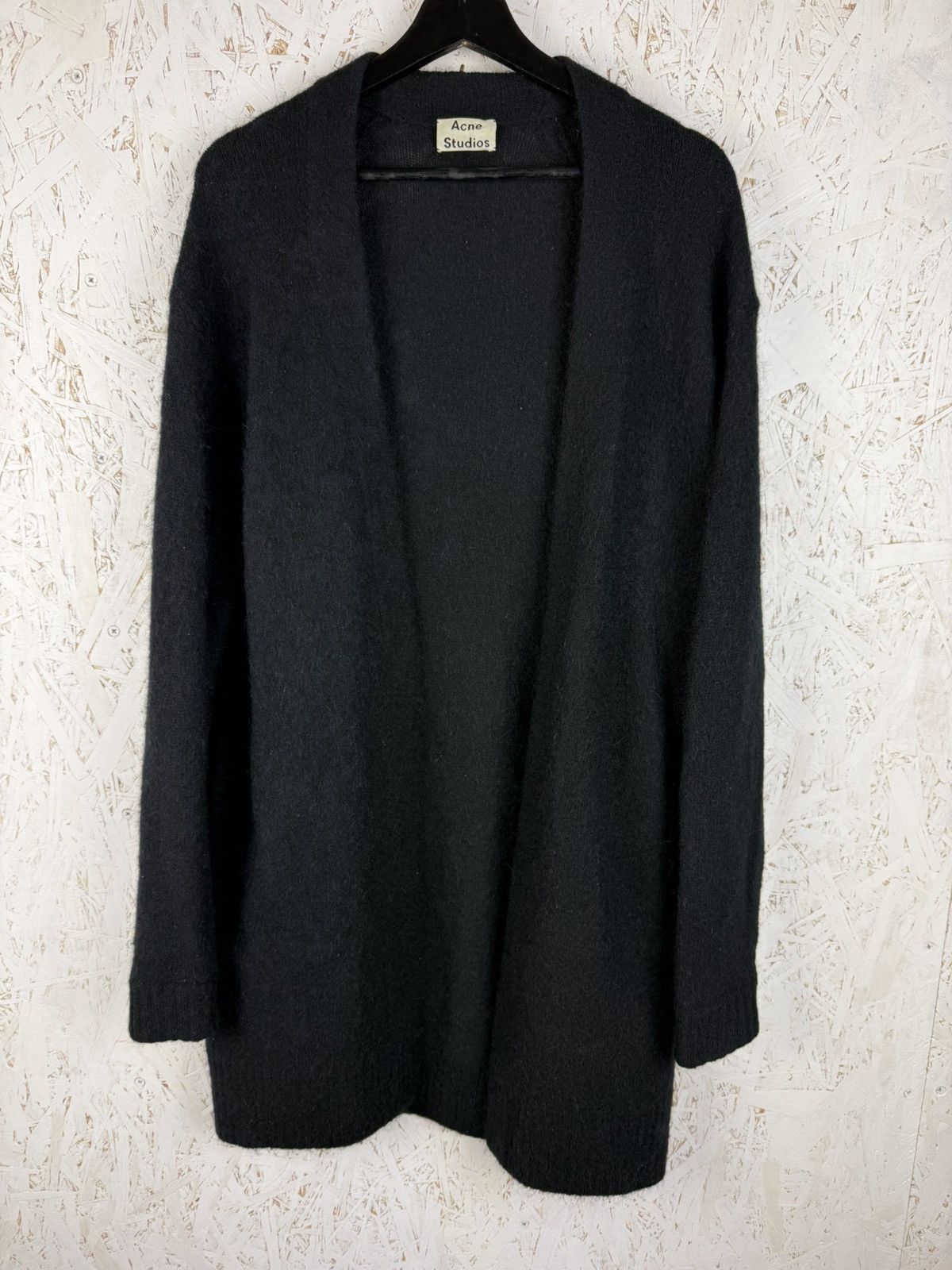 Acne Studios Acne Studios Raya Sh Mohair Wool Cardigan Jacket Black Size XS / US 0-2 / IT 36-38 - 1 Thumbnail