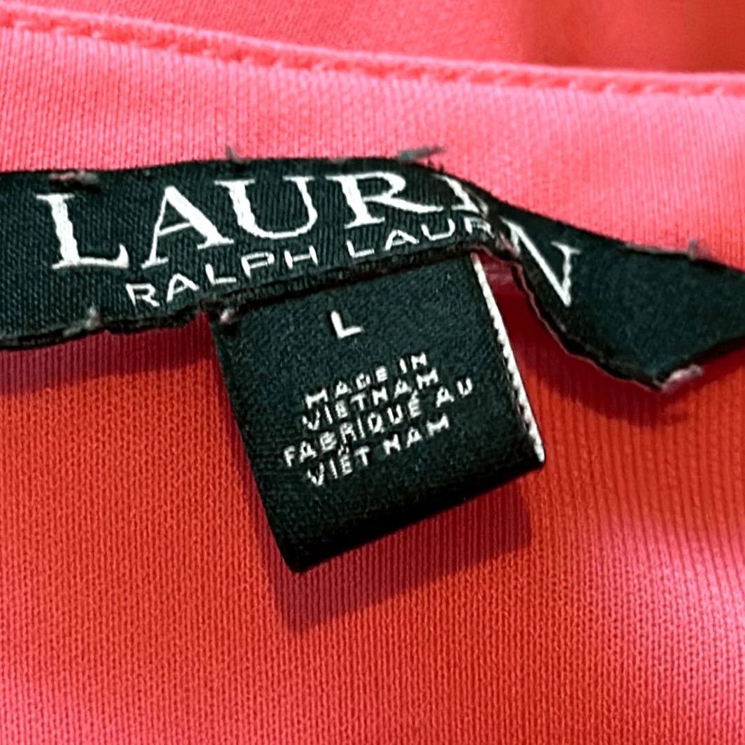 Ralph Lauren VINTAGE? Lauren Ralph Lauren Blouse Women Long Sleeve Pink L Button up Shirt Size L / US 10 / IT 46 - 5 Thumbnail