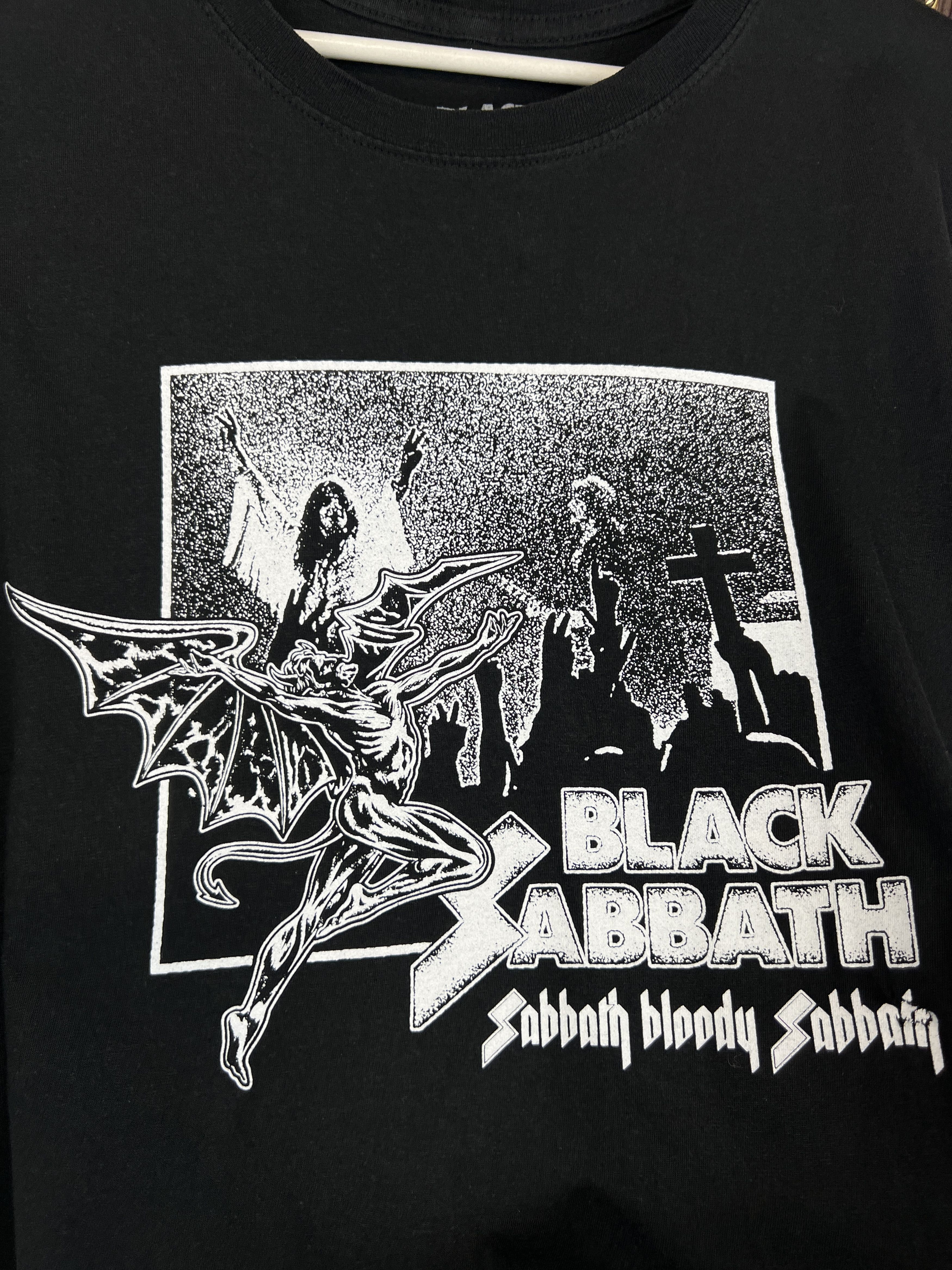 Black Sabbath Bloody Sabbath Over Print Big Logo Shirt Tee Jersey Size US XL / EU 56 / 4 - 4 Thumbnail