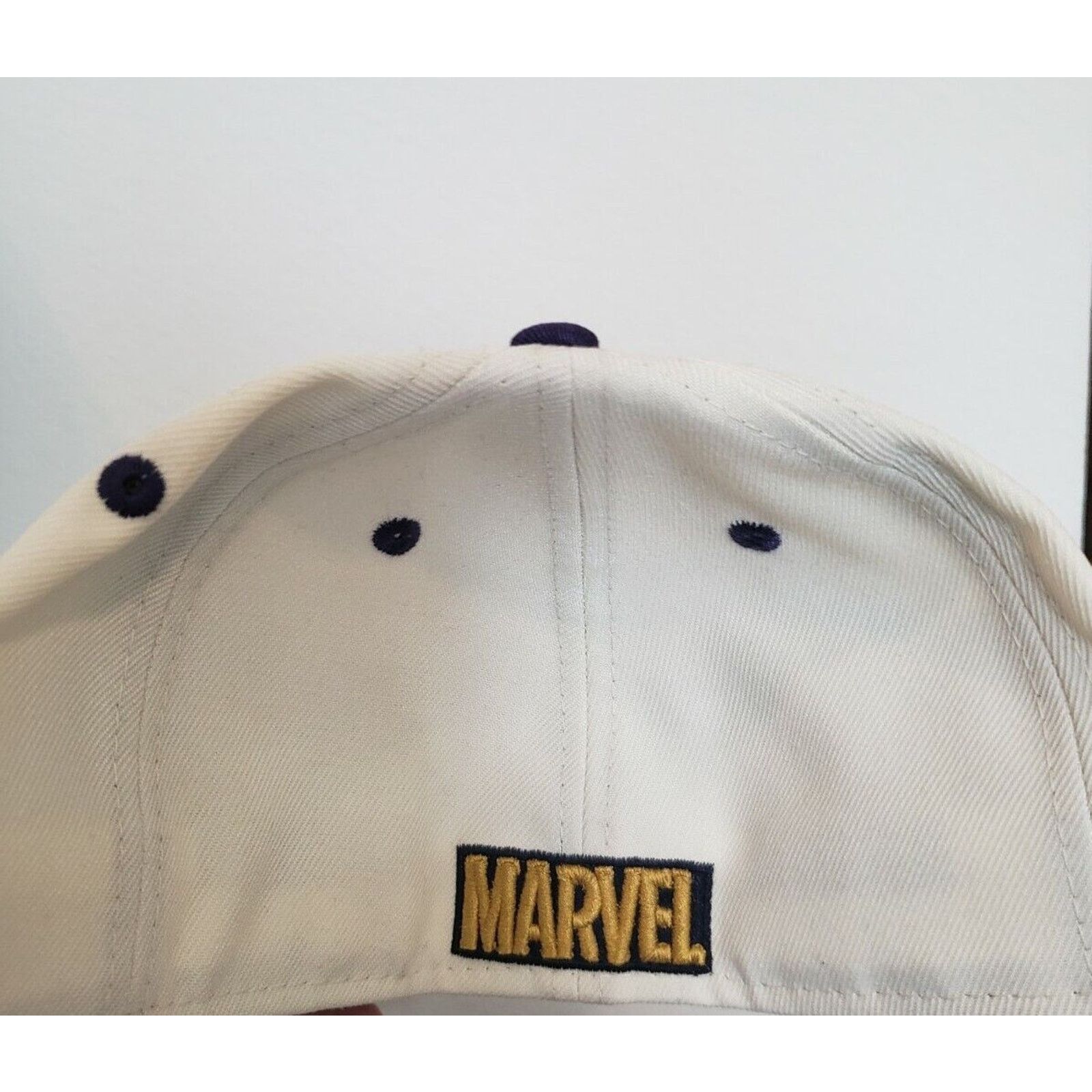 Lids Black Panther Hat Cap Marvel Fitted White Size 7 1/4 Lids Size ONE SIZE - 5 Thumbnail