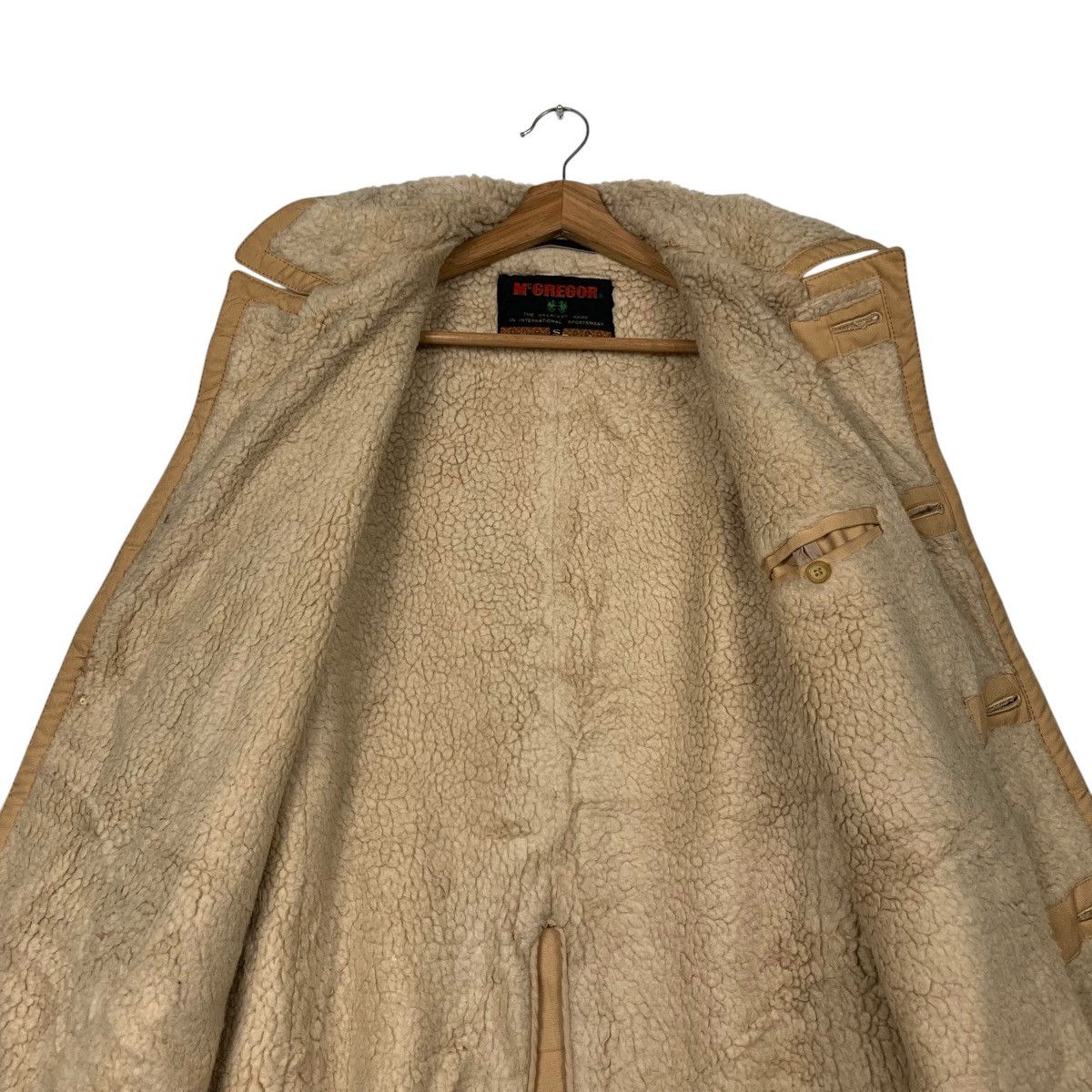 McGregor Vintage 90’s McGREGOR Sherpa Coat Jacket #2284-C101 Size US S / EU 44-46 / 1 - 13 Thumbnail