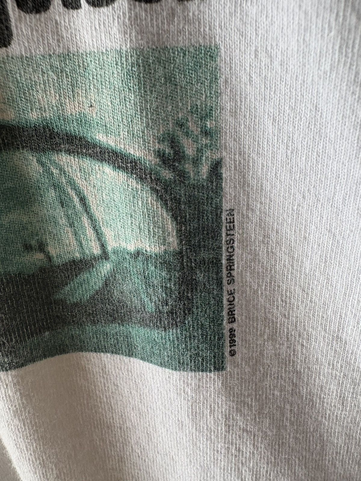 Band Tees 1999 Bruce Springsteen Graphic T-Shirt Size US L / EU 52-54 / 3 - 3 Thumbnail