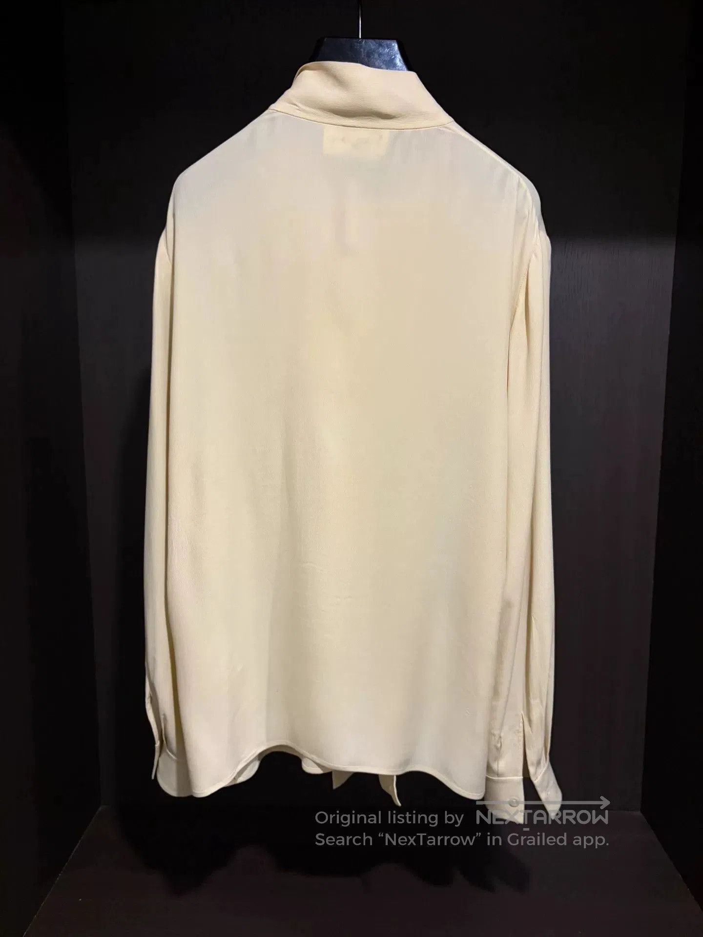 Celine Celine Beige Silk Shirt Size 36. Size XS / US 0-2 / IT 36-38 - 3 Thumbnail