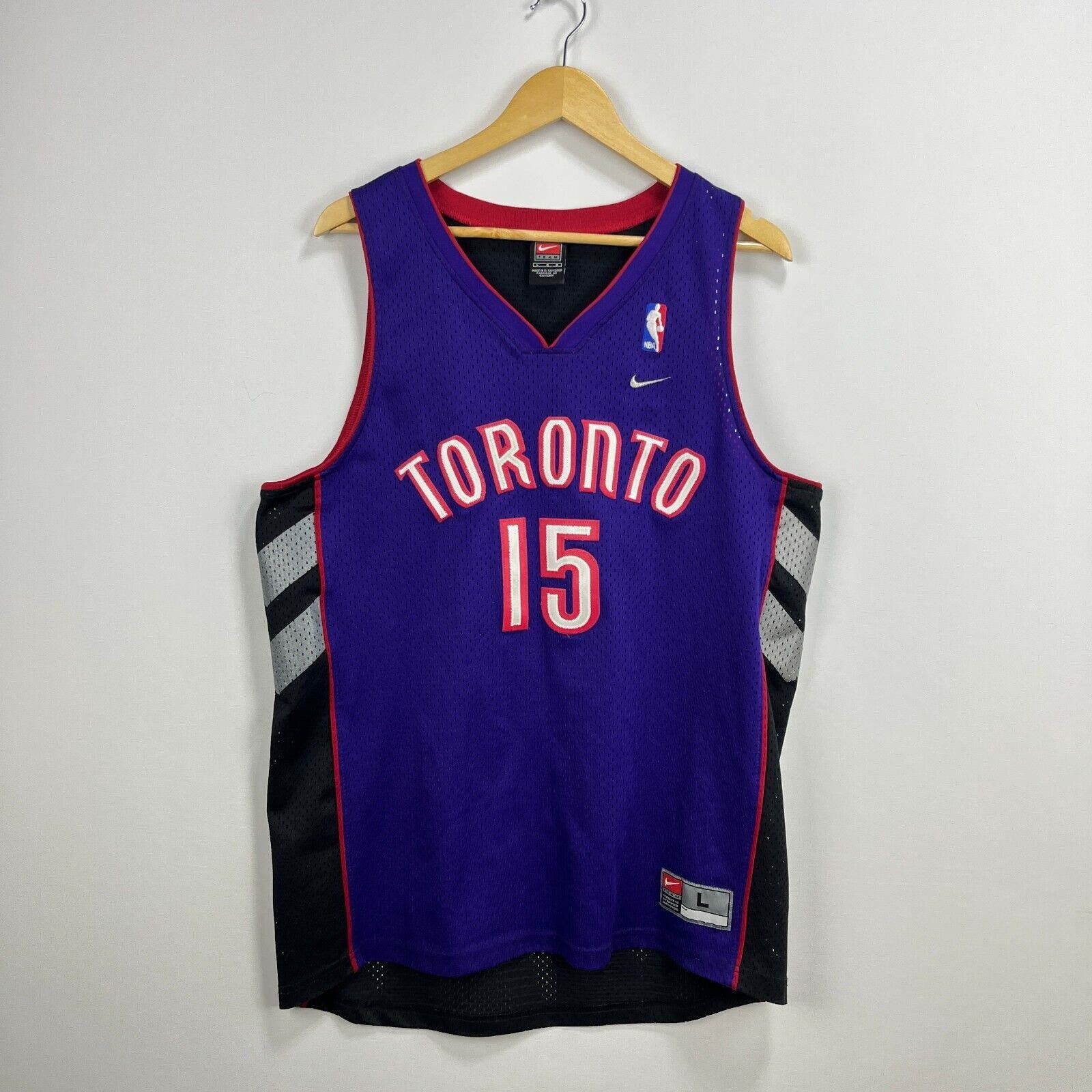 image of Toronto Raptors Vince Carter Nike Jersey Nba Large in Purple, Men's
