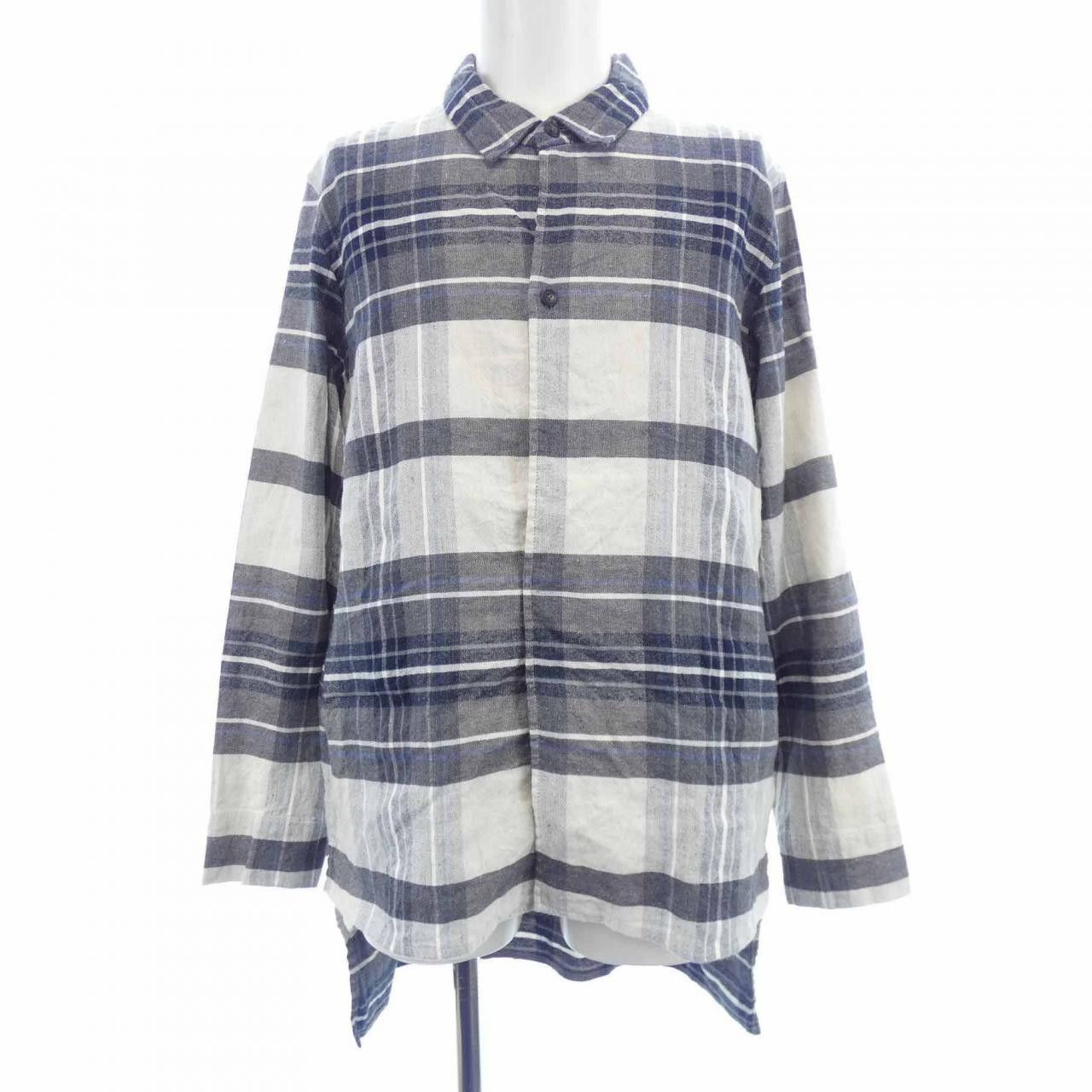 Other Other SUNSEA Check Shirt Cotton Dress Shirt DUTY FREE for USA Size ONE SIZE - 1 Thumbnail