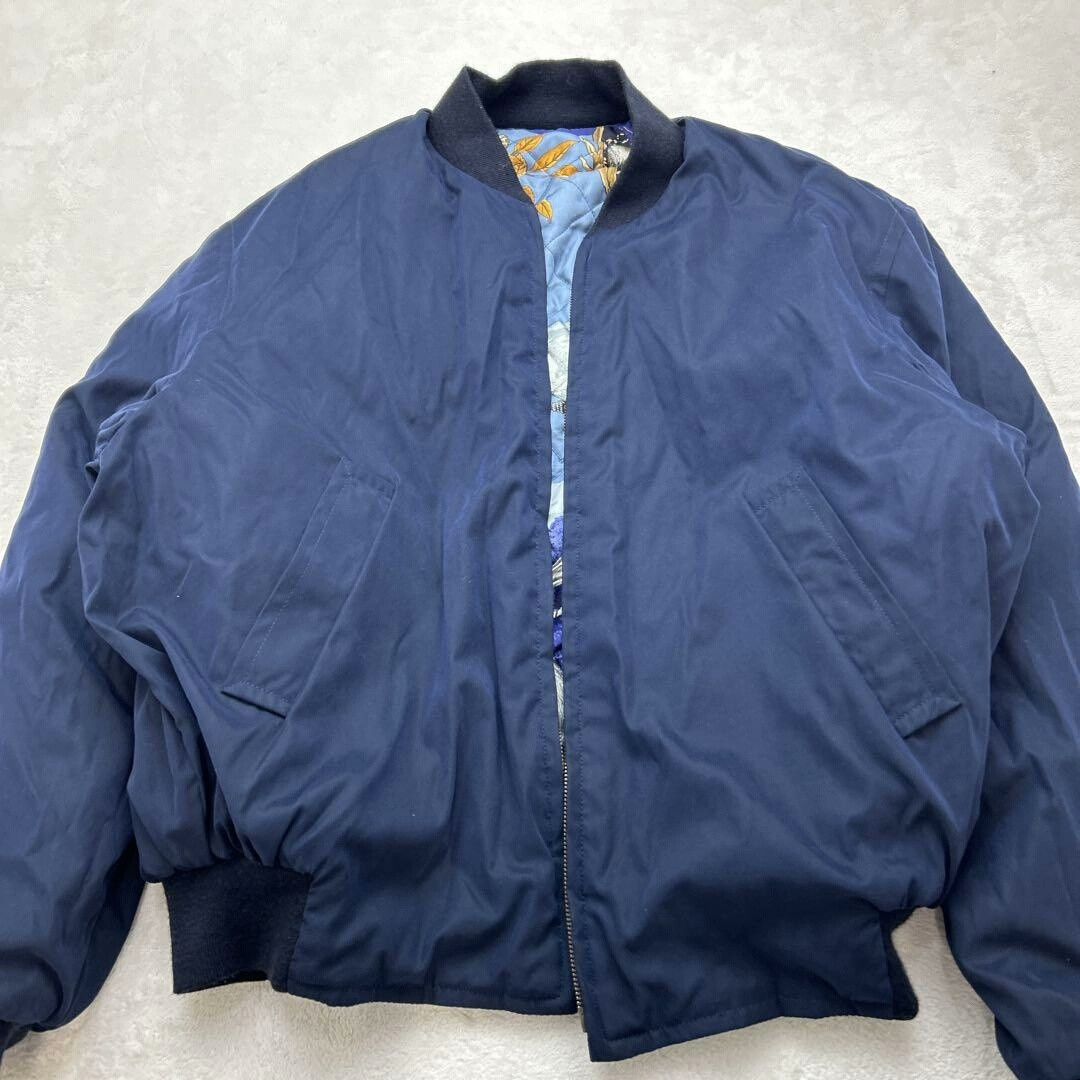 Hermes hermes reversible silk ma-1 flight jacket Size US L / EU 52-54 / 3 - 2 Thumbnail