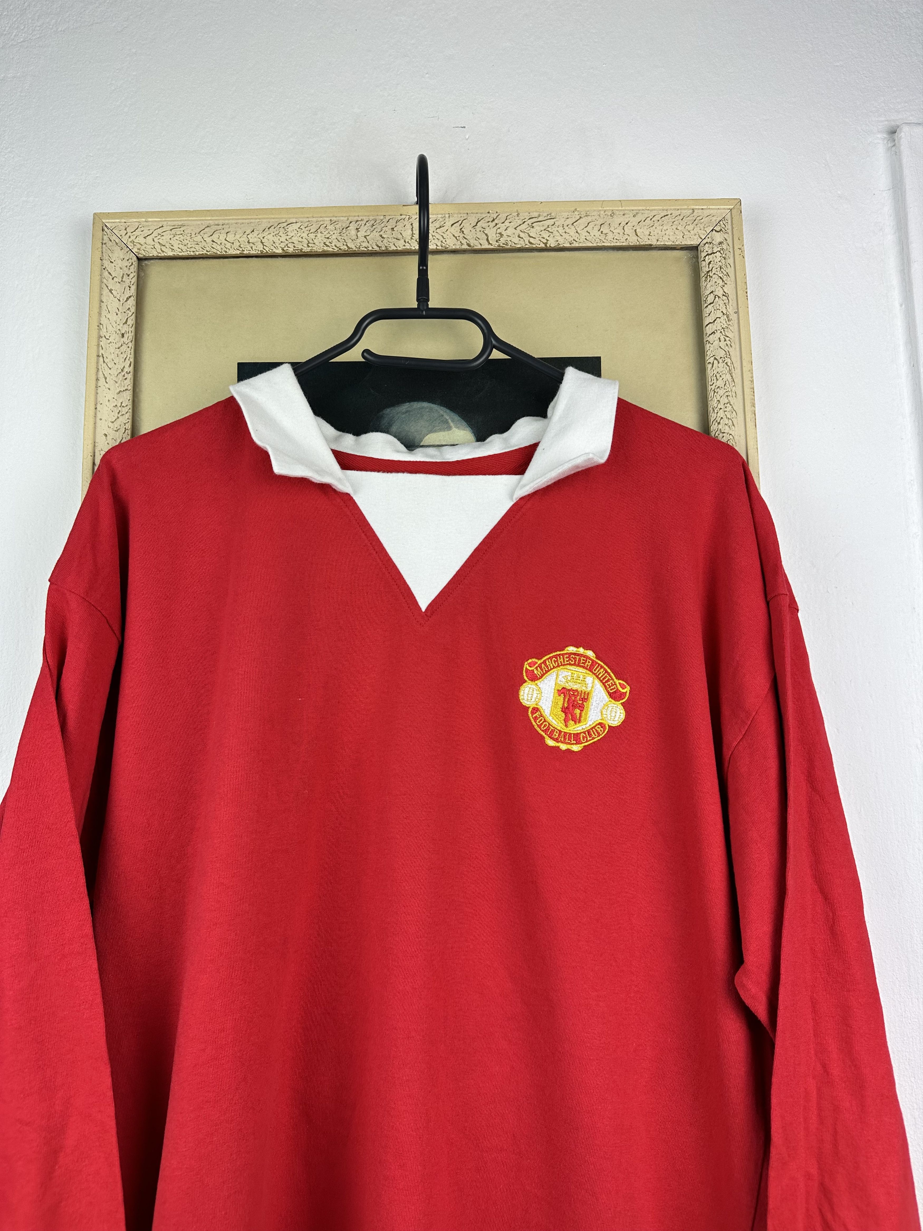 Score Draw Manchester United Long Sleeve Jersey Shirt #7