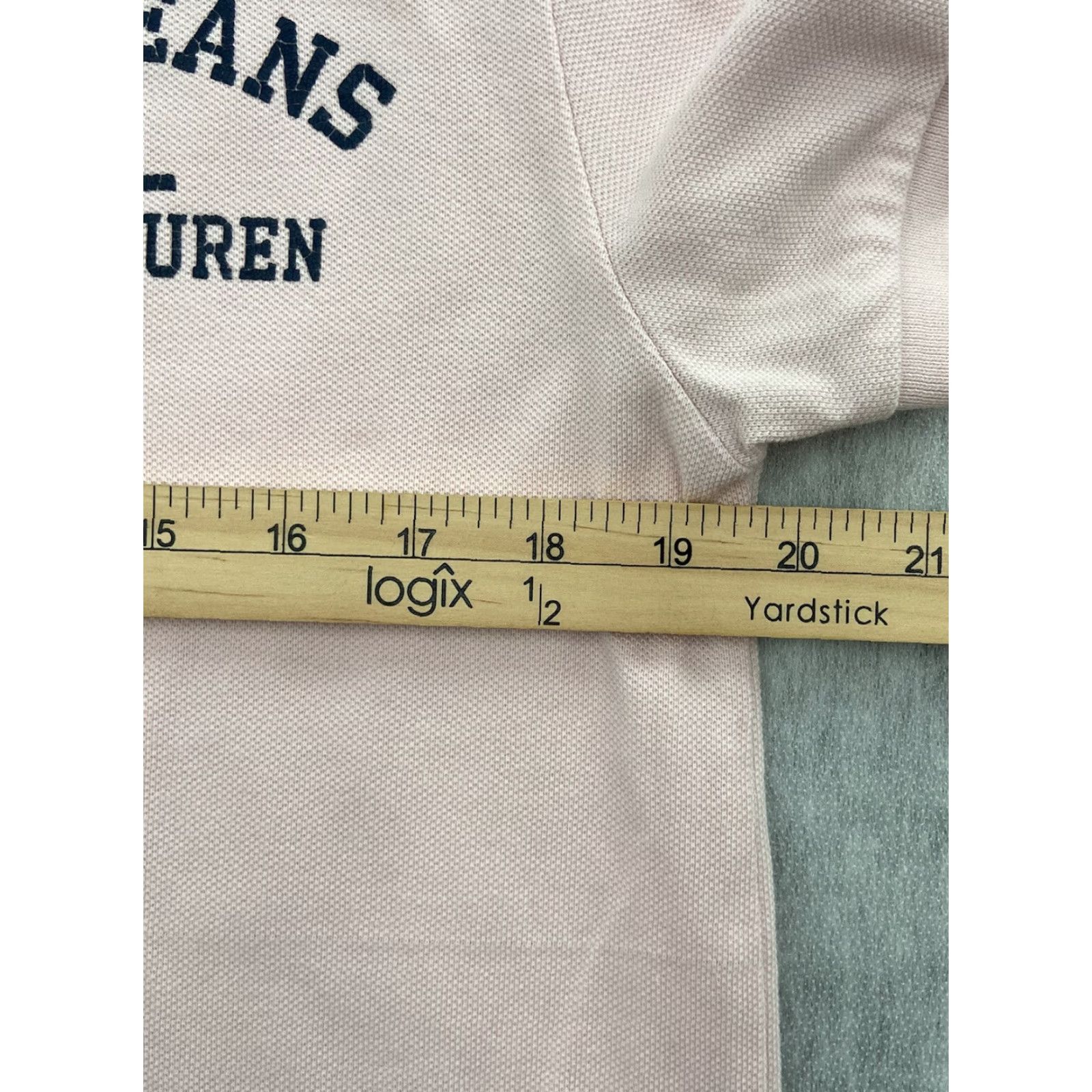 Ralph Lauren Vintage Ralph Lauren Polo Shirt Men Medium Pink USA Flag Embroidered Classic Polo All Seasons Size US M / EU 48-50 / 2 - 7 Thumbnail