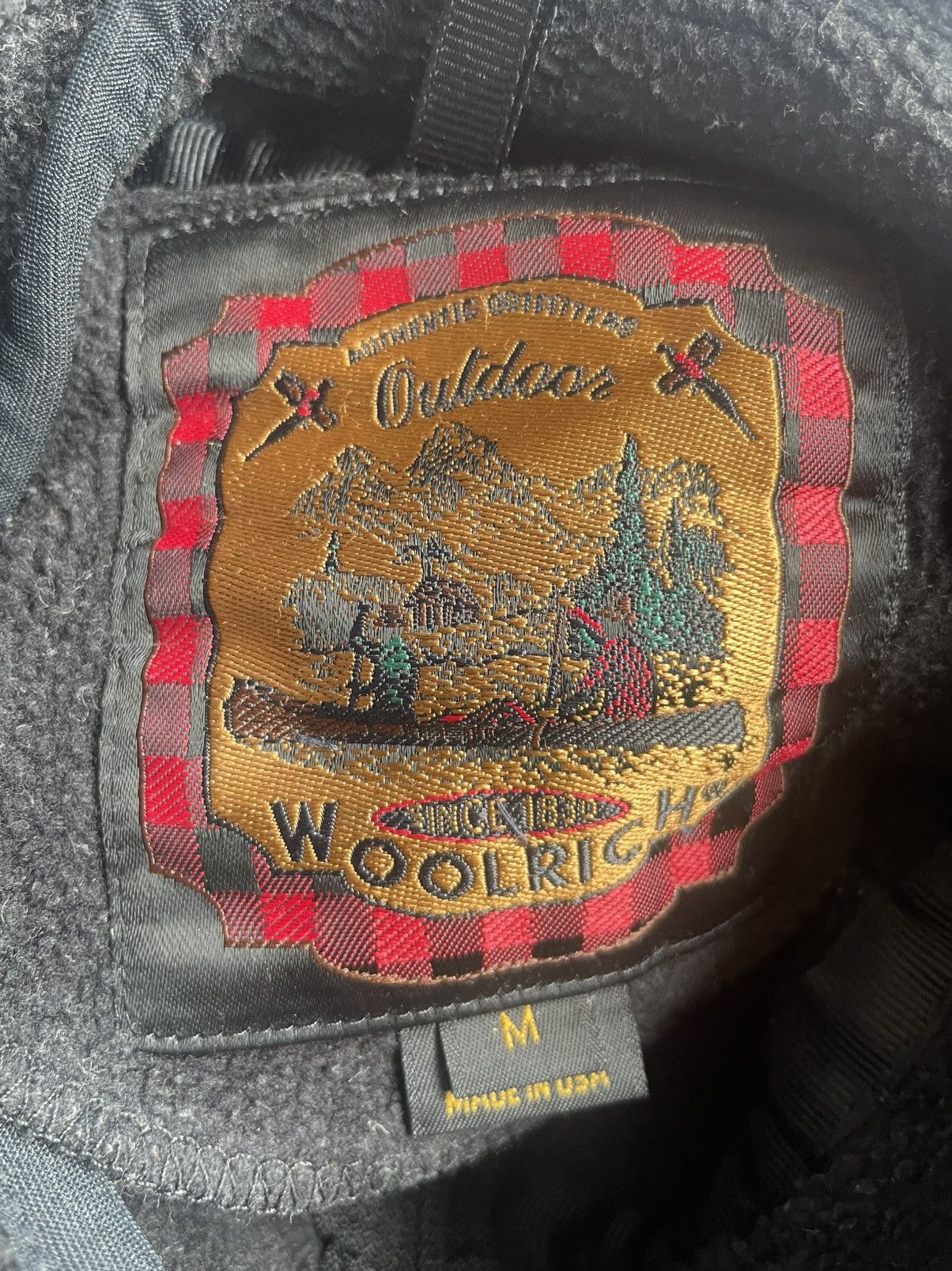 Woolrich Woolen Mills Vintage Woolrich Fleece Size US XL / EU 56 / 4 - 12 Thumbnail