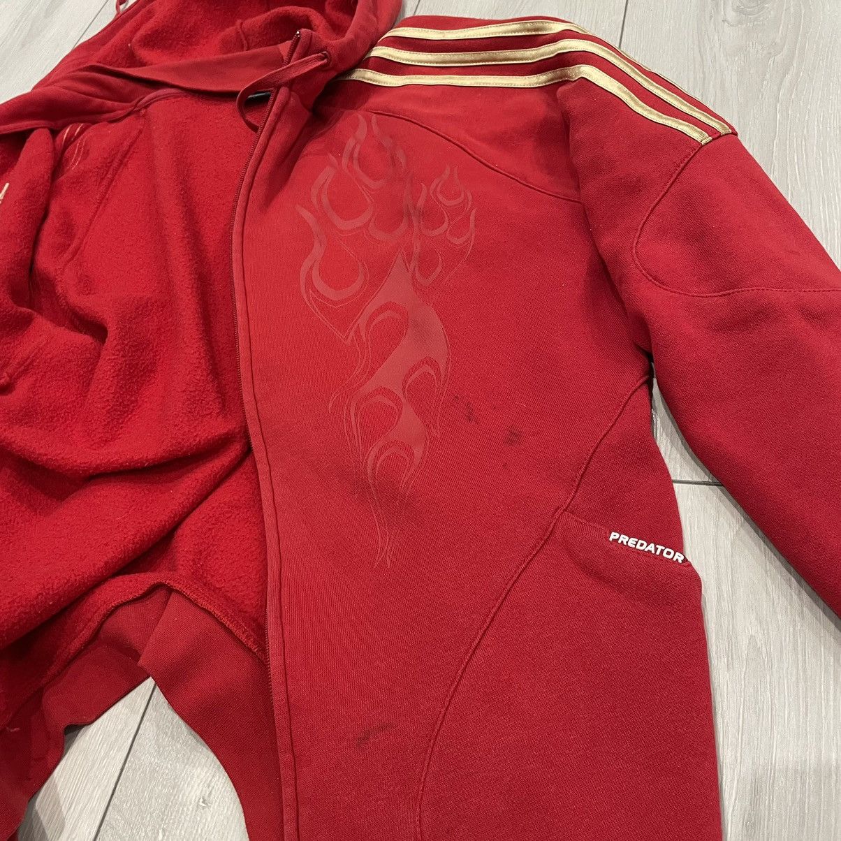 Adidas × Japanese Brand × Yohji Yamamoto 90s hoodie adidas predator japan hooded dragon fire y-3 Size US XL / EU 56 / 4 - 3 Thumbnail
