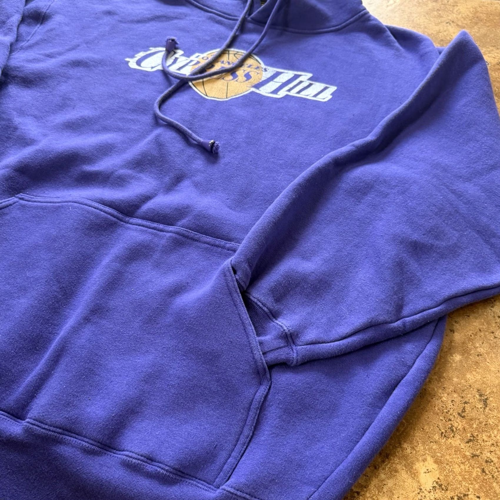 Vintage VINTAGE Cypress Hill Hoodie XL Purple Hip Hop Lakers Rap Graphic Rare Mens Sweater Pullover Knit Embroidered Long Sleeve Casual Size US XL / EU 56 / 4 - 5 Thumbnail