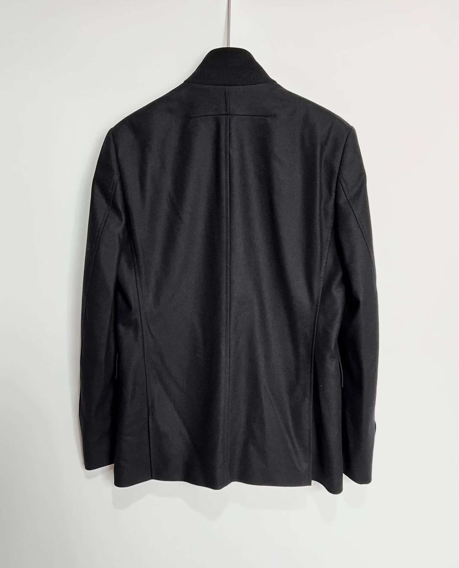 Givenchy Givenchy Wool Blend Knit Collar Blazer 48 Size 48S - 3 Thumbnail