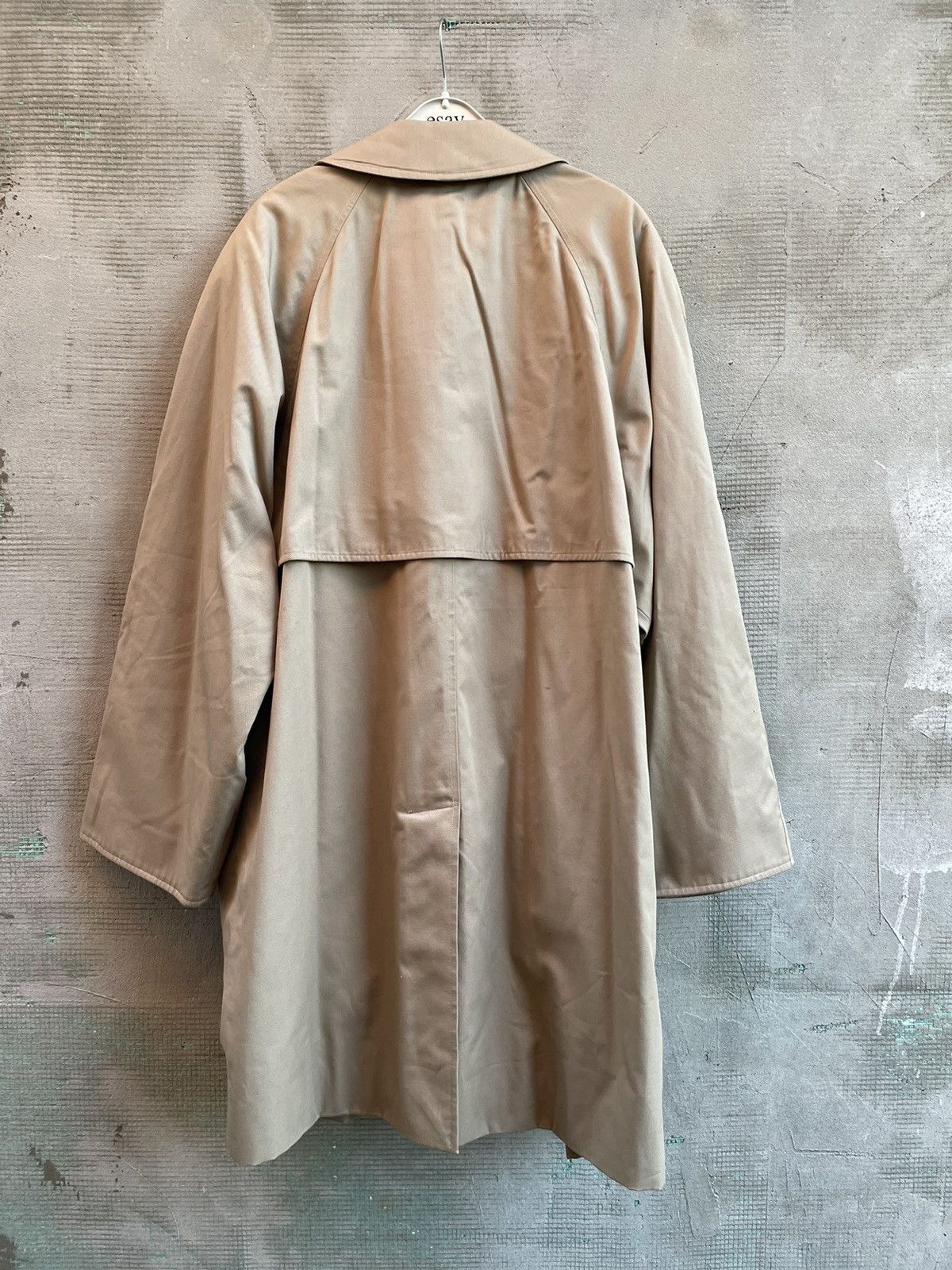 Burberry × Designer Burberry Burberrys Vintage 90s Nova Check Beige Trench Coat Size US L / EU 52-54 / 3 - 14 Thumbnail
