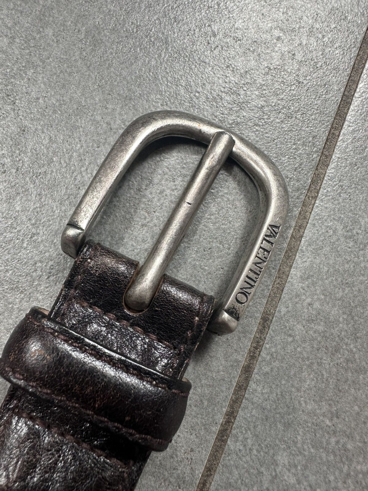 Valentino Vintage Valentino Garavani Office Style Buckle Belt Size ONE SIZE - 18 Thumbnail