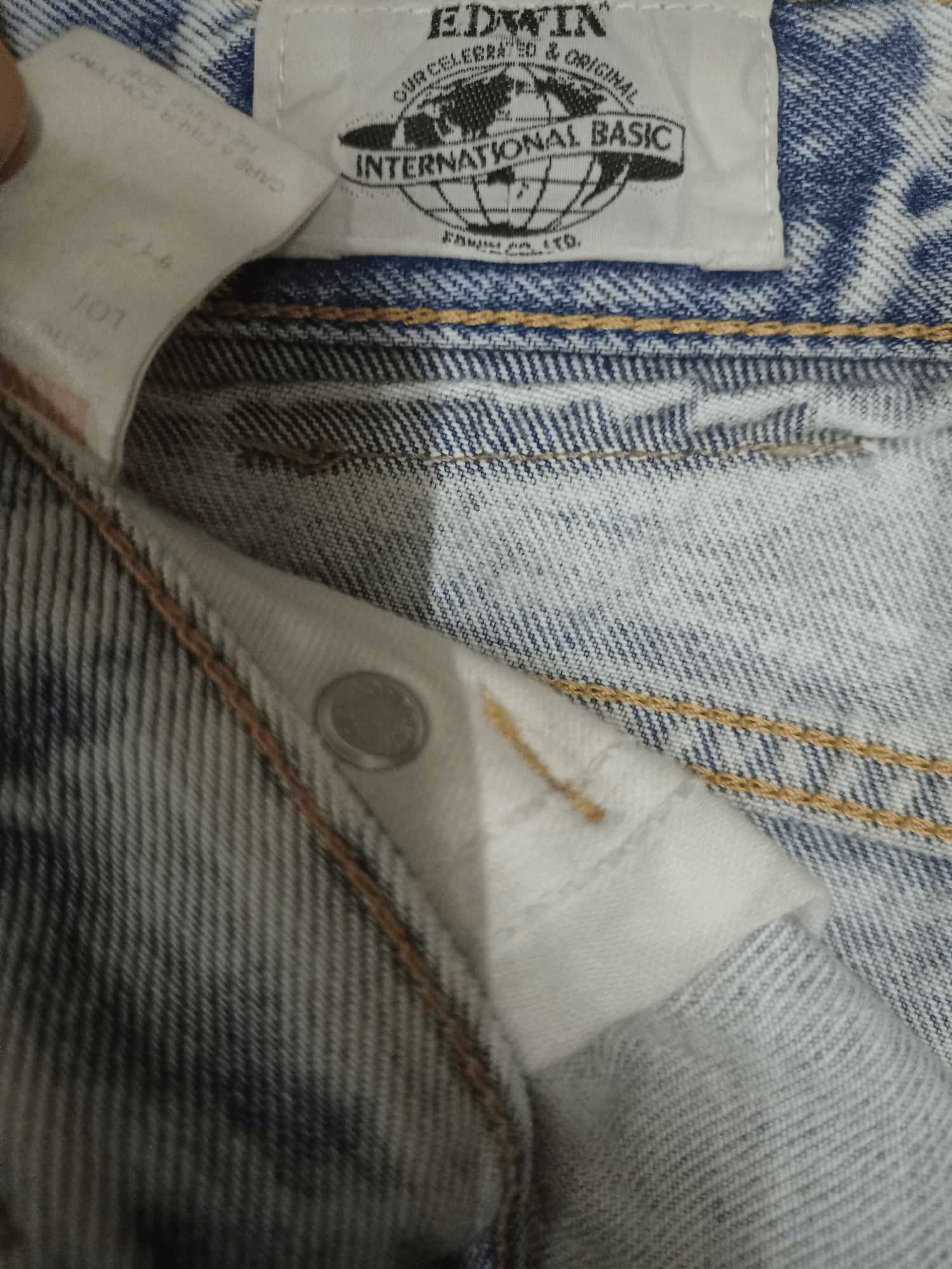 Edwin × Japanese Brand SALES🔥Vintage Edwin Stone Wash Barrel Jeans Made in Japan Size US 28 / EU 44 - 3 Thumbnail