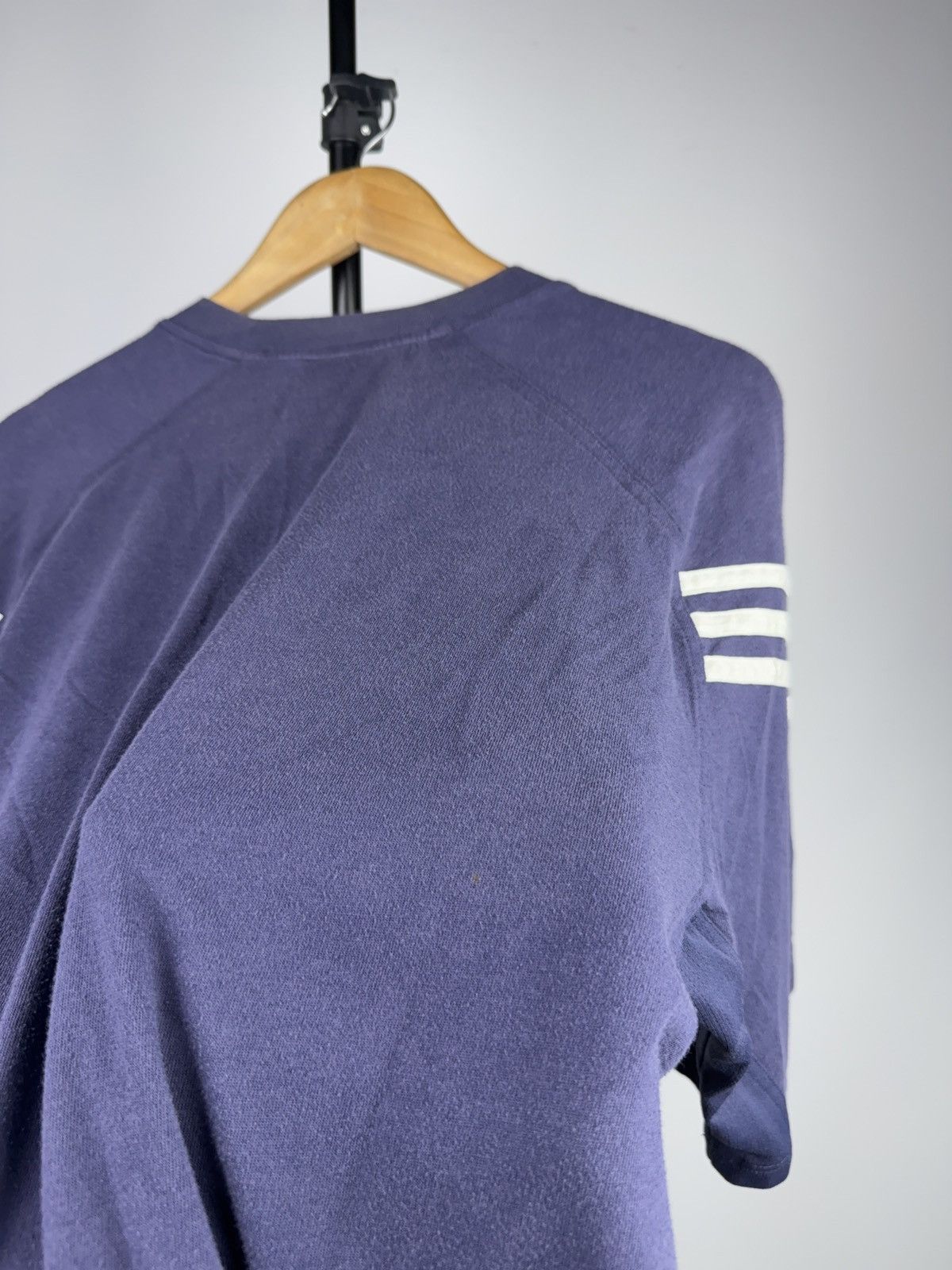 Adidas 90d Retro Adidas Y2K Performance Three Stripe Tee Faded Size US L / EU 52-54 / 3 - 13 Thumbnail