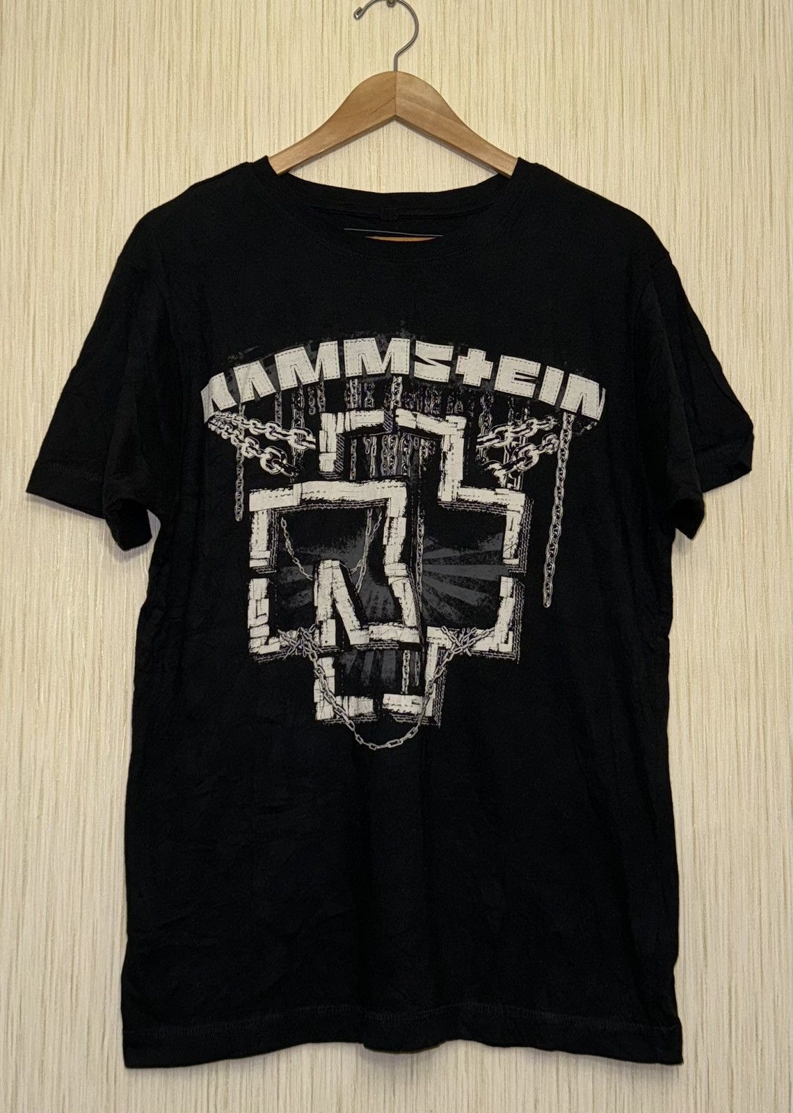 Band Tees × Vintage Vintage Rammstein tee Size US M / EU 48-50 / 2 - 6 Thumbnail