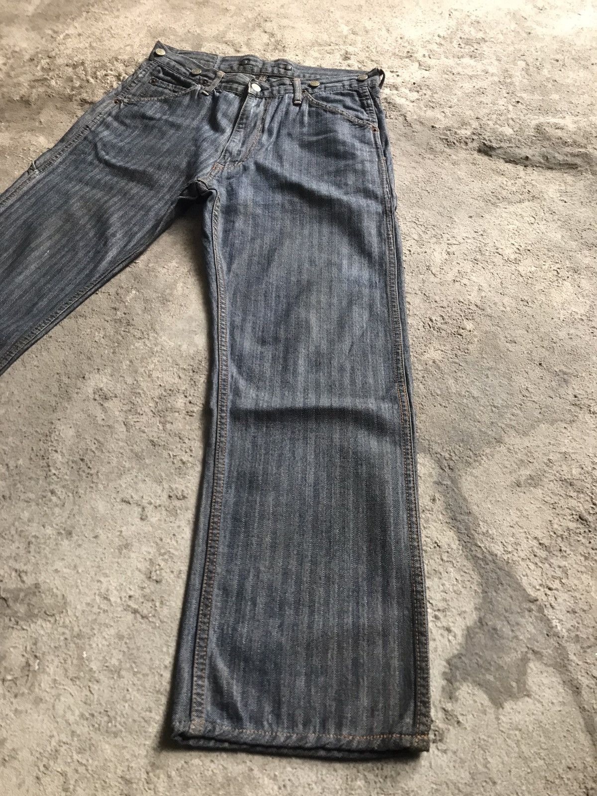 Hysteric Glamour ⚡️Hysteric Glamour Kinky Carpanter Herringbone Baggy- W32 Size US 32 / EU 48 - 3 Thumbnail