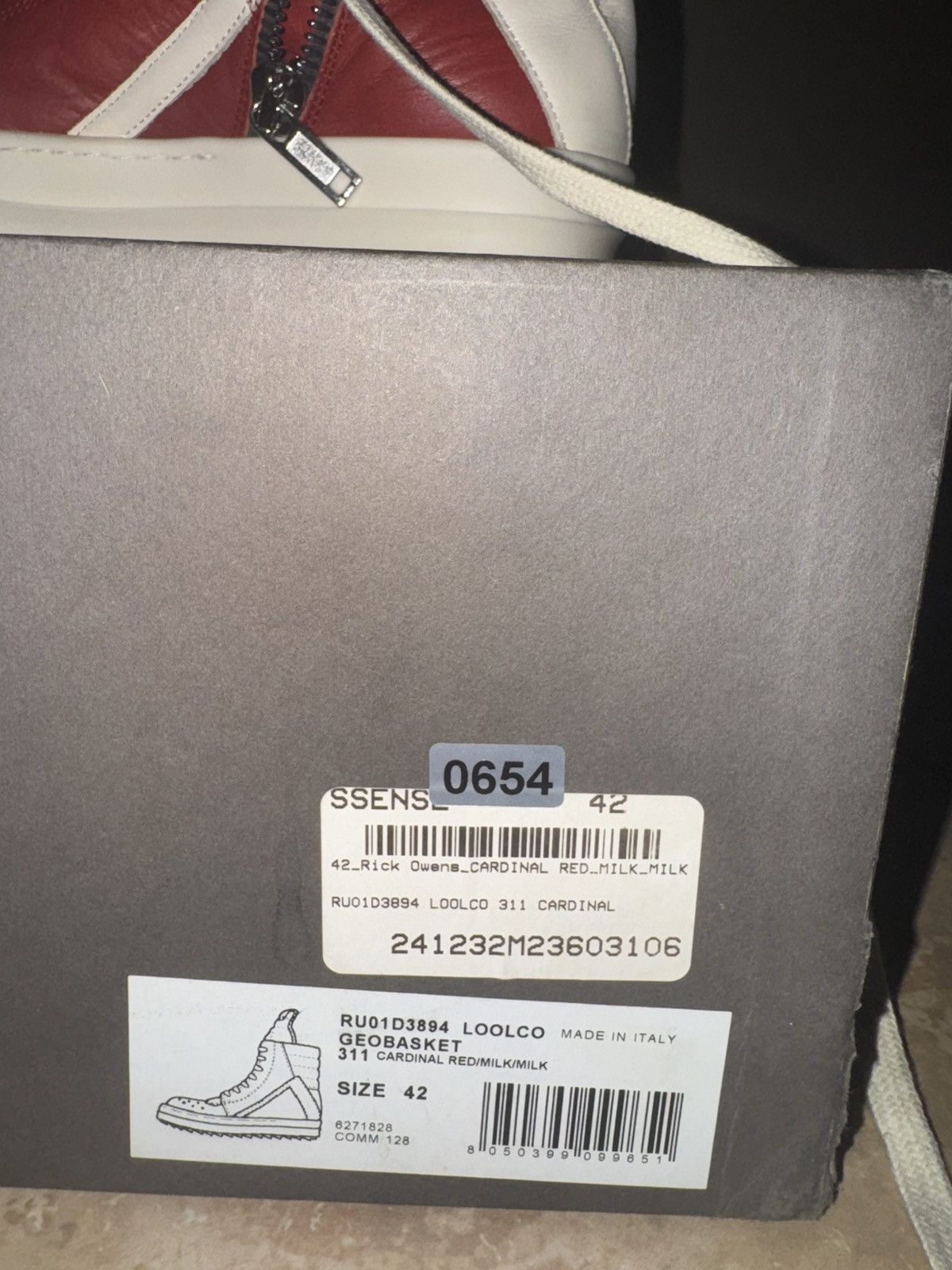 Rick Owens Brown Geobaskets