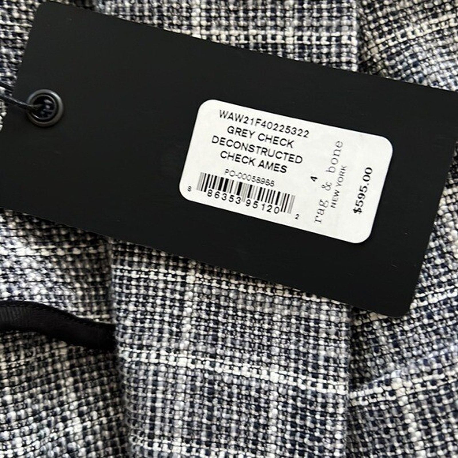 Rag & Bone Rag and bone Ames Deconstructed Blazer size 4 $595 A003008 Size S / US 4 / IT 40 - 6 Thumbnail