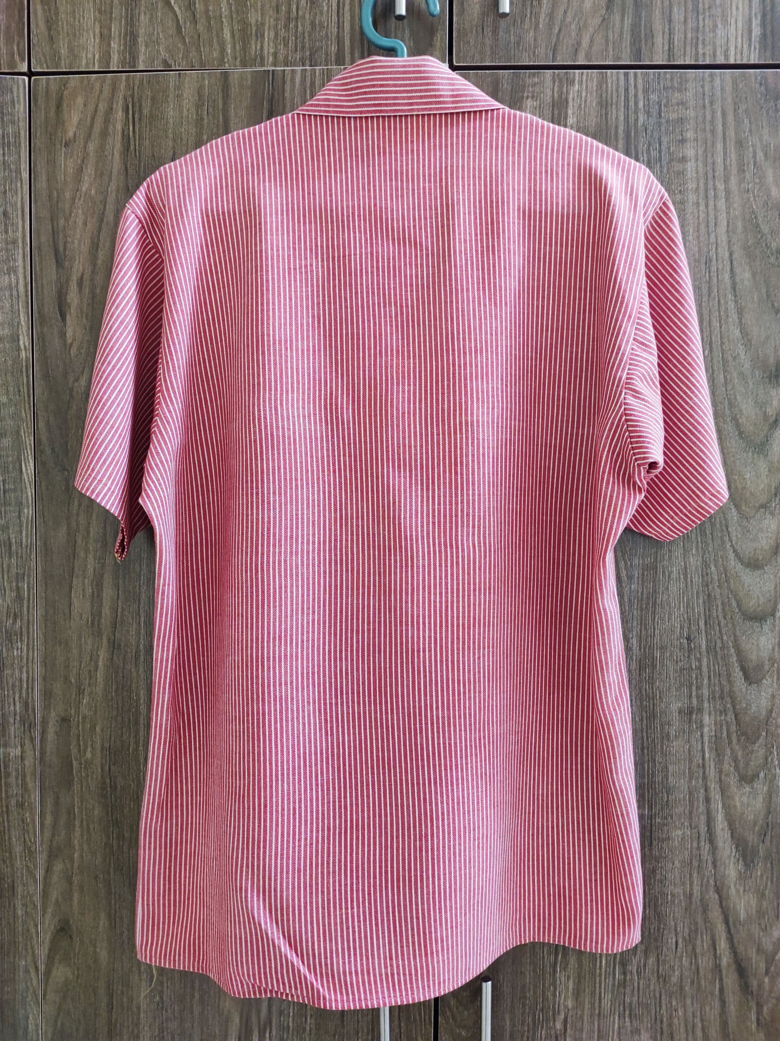Ben Davis RARE 1970s Hickory Striped Ben Davis 1/2 Half Zip Yellow Tag Size US S / EU 44-46 / 1 - 5 Thumbnail