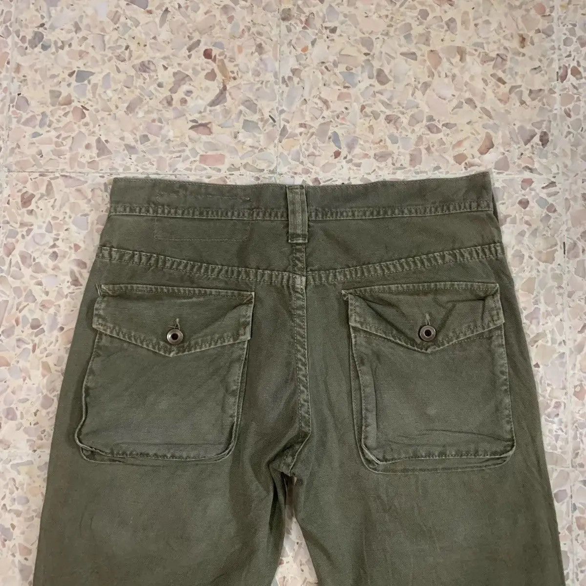 If Six Was Nine Duck Canvas Rugged Trousers Japanese Vintage Faded Bush Pant Size US 30 / EU 46 - 10 Thumbnail
