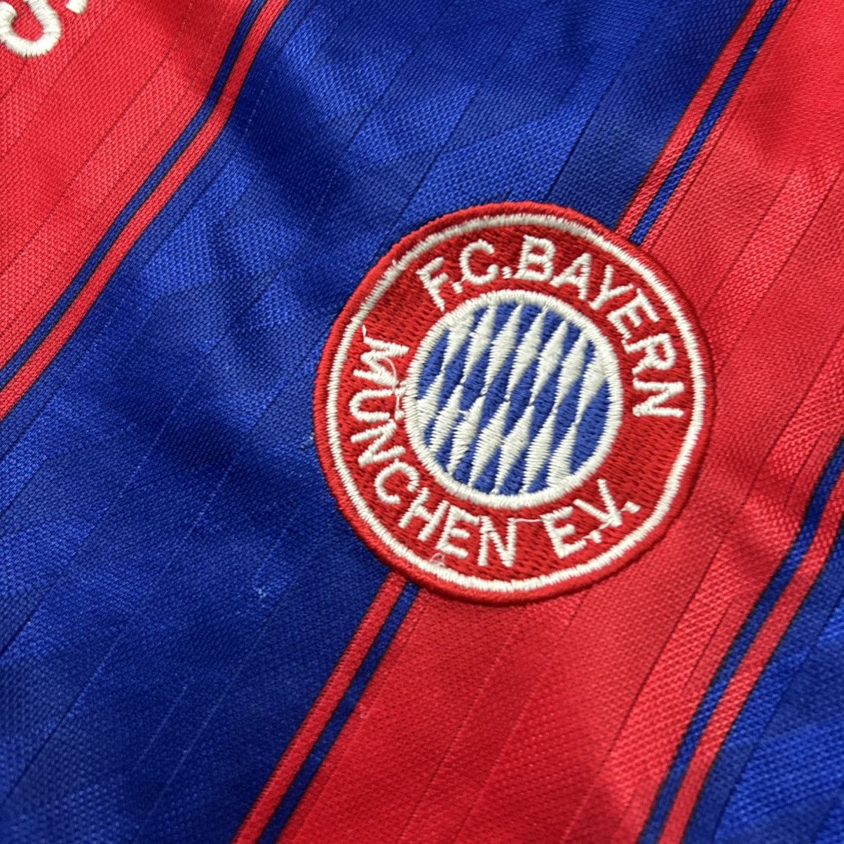Adidas Vintage Adidas Bayern Munchen 1995 opel kreuzer player jerse Size US XL / EU 56 / 4 - 7 Thumbnail