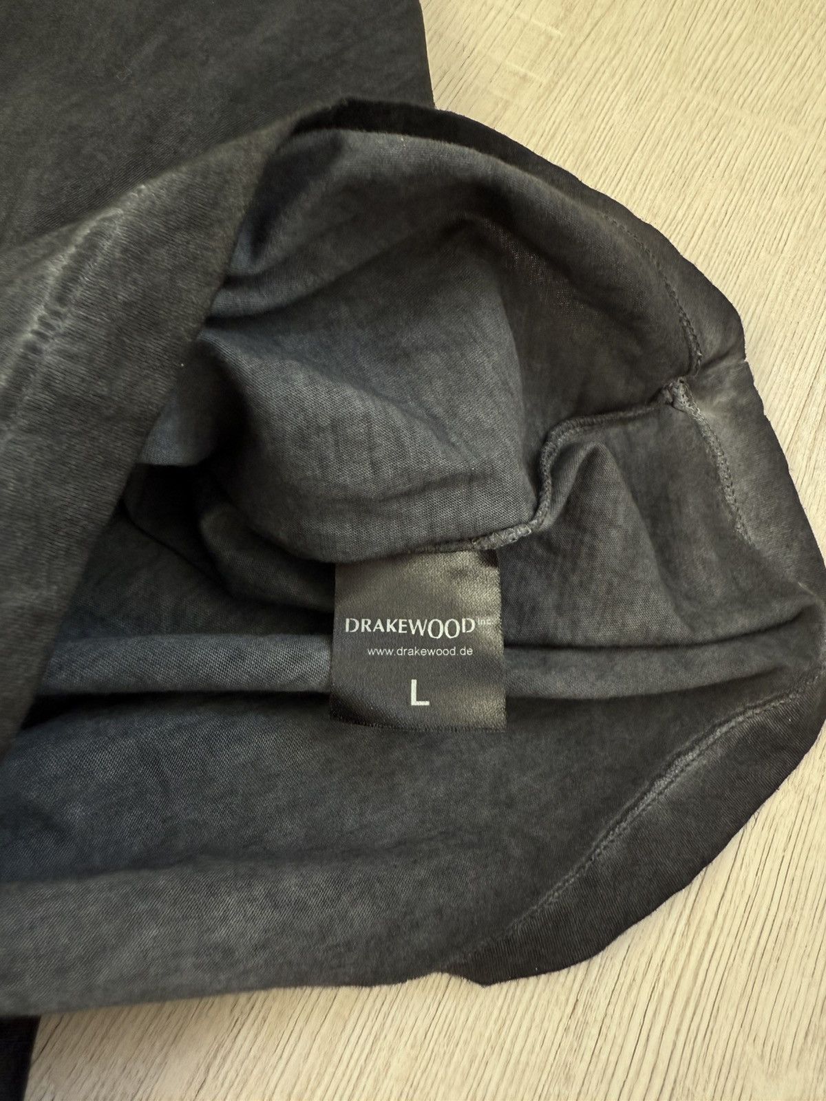 20471120 × Japanese Brand Rare Drakewood Washed Longsleeve A Cold Wall Style Y2k Size US L / EU 52-54 / 3 - 7 Thumbnail