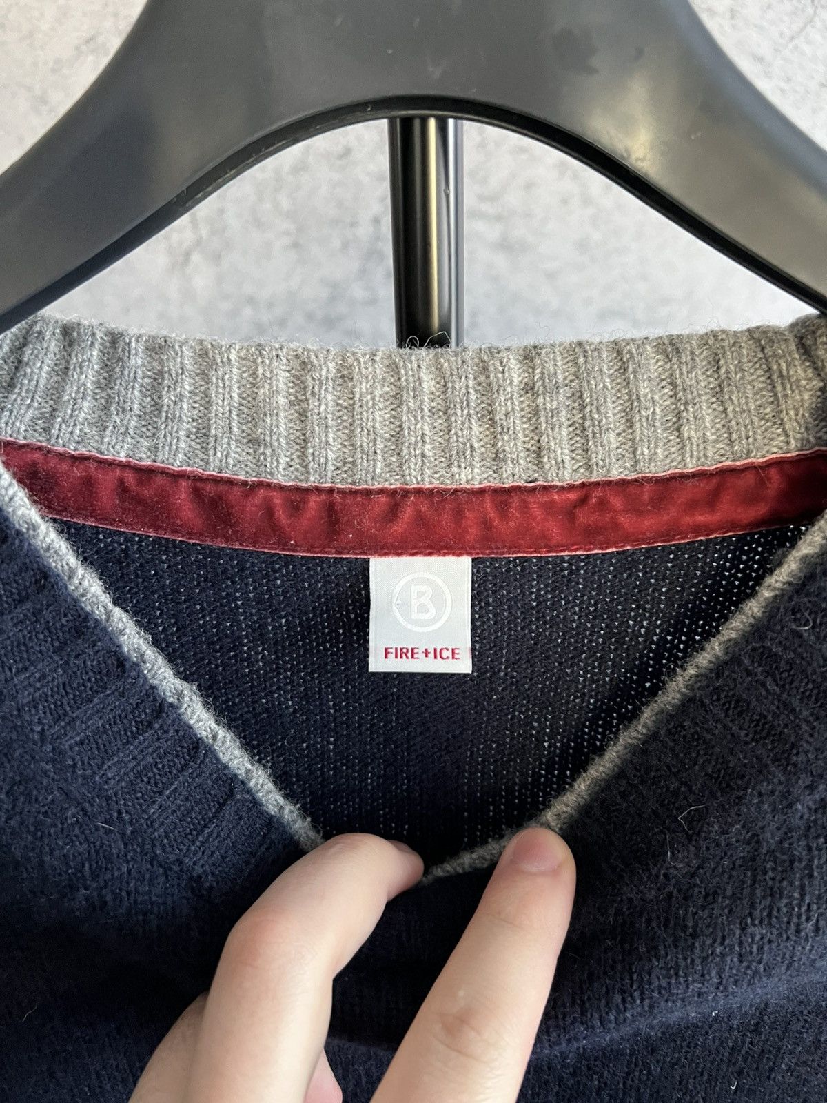 Bogner Bogner Fire+Ice Wool Sweater Casual Rare Pullover 2000s Size US L / EU 52-54 / 3 - 4 Thumbnail