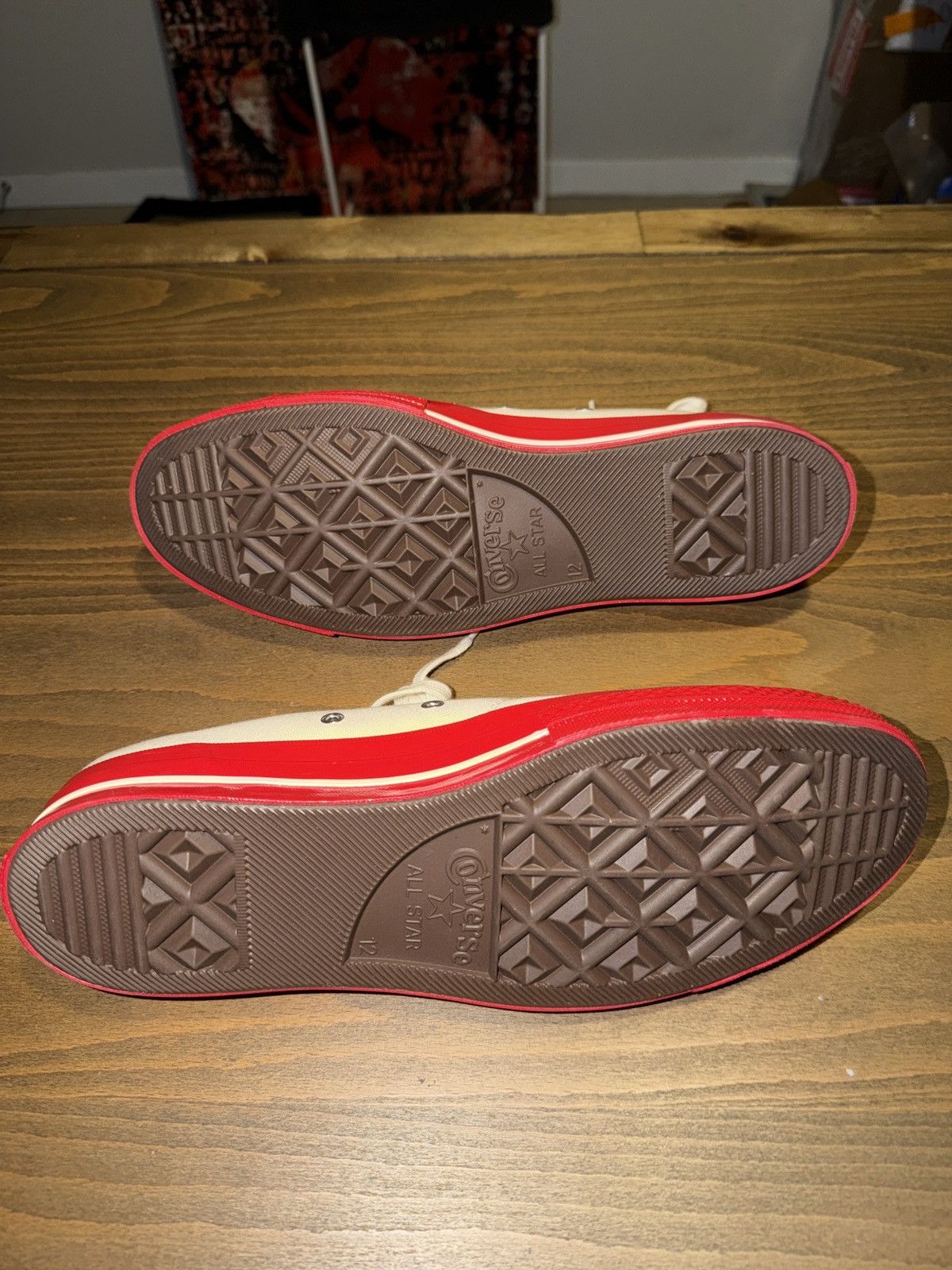 Comme des Garcons PLAY × Converse CDG x Converse Size US 12 / EU 45 - 6 Thumbnail