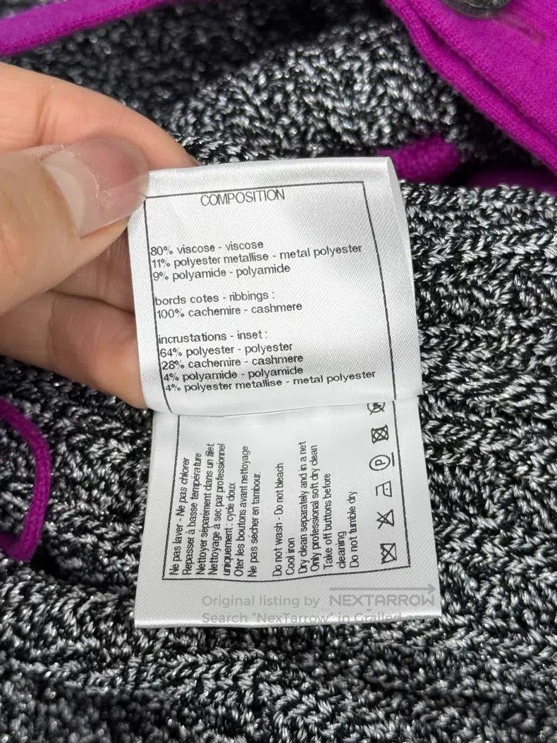 Chanel Chanel Gray and pink colour-matched sequin skirt Size 25" / US 0 / IT 36 - 6 Thumbnail