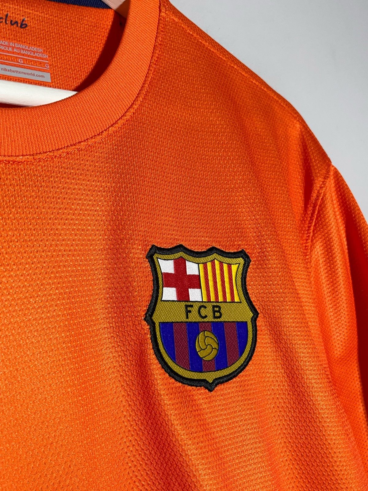 Nike F.C Barcelona Nike 2012/13 Away Y2k Football Shirt Size US XL / EU 56 / 4 - 4 Thumbnail