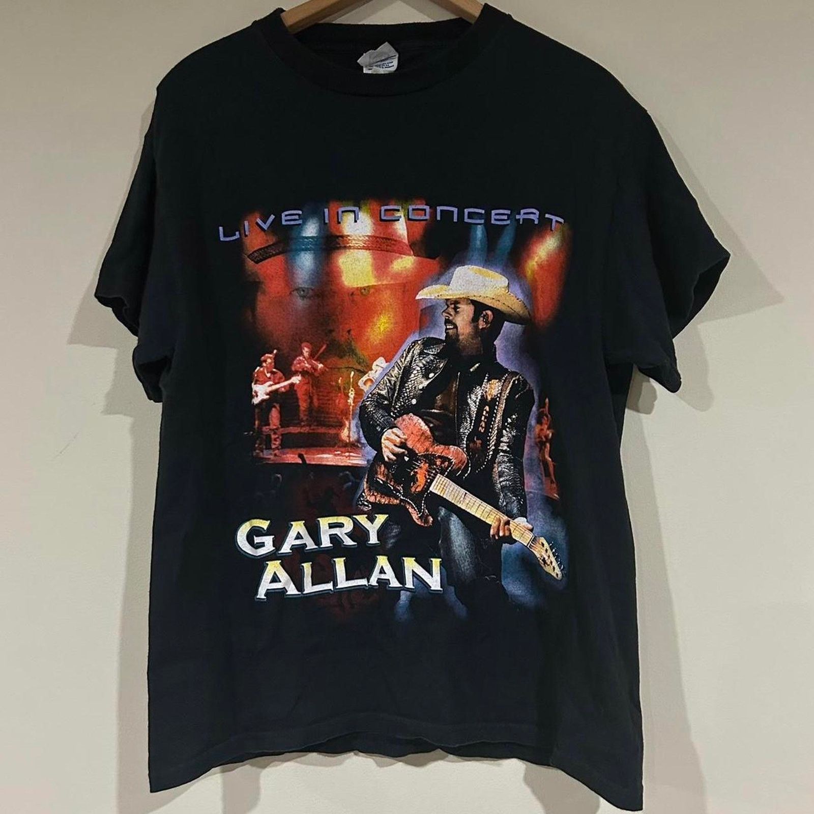 Delta Vintage 2005 Gary Alan Concert Tee Shirt Size US M / EU 48-50 / 2 - 1 Thumbnail