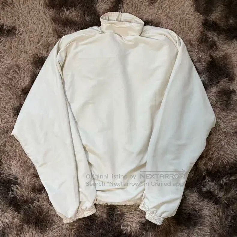 Balenciaga Balenciaga B Off White Shoulder Pad Retro Coach Jacket Size US M / EU 48-50 / 2 - 2 Thumbnail