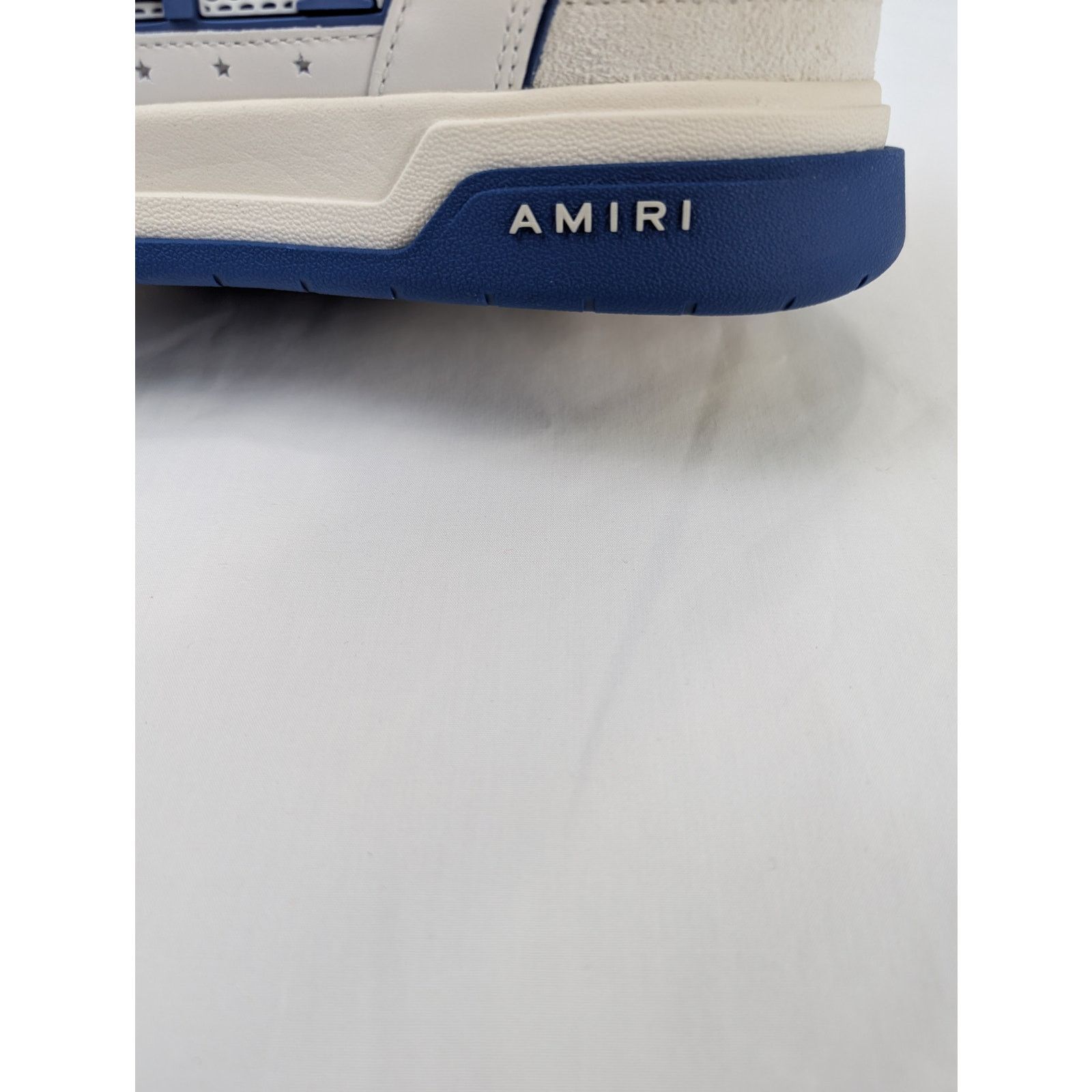 Amiri o1rshd1 Classic Low top Sneakers in White/Blue Size US 11 / EU 44 - 17 Thumbnail