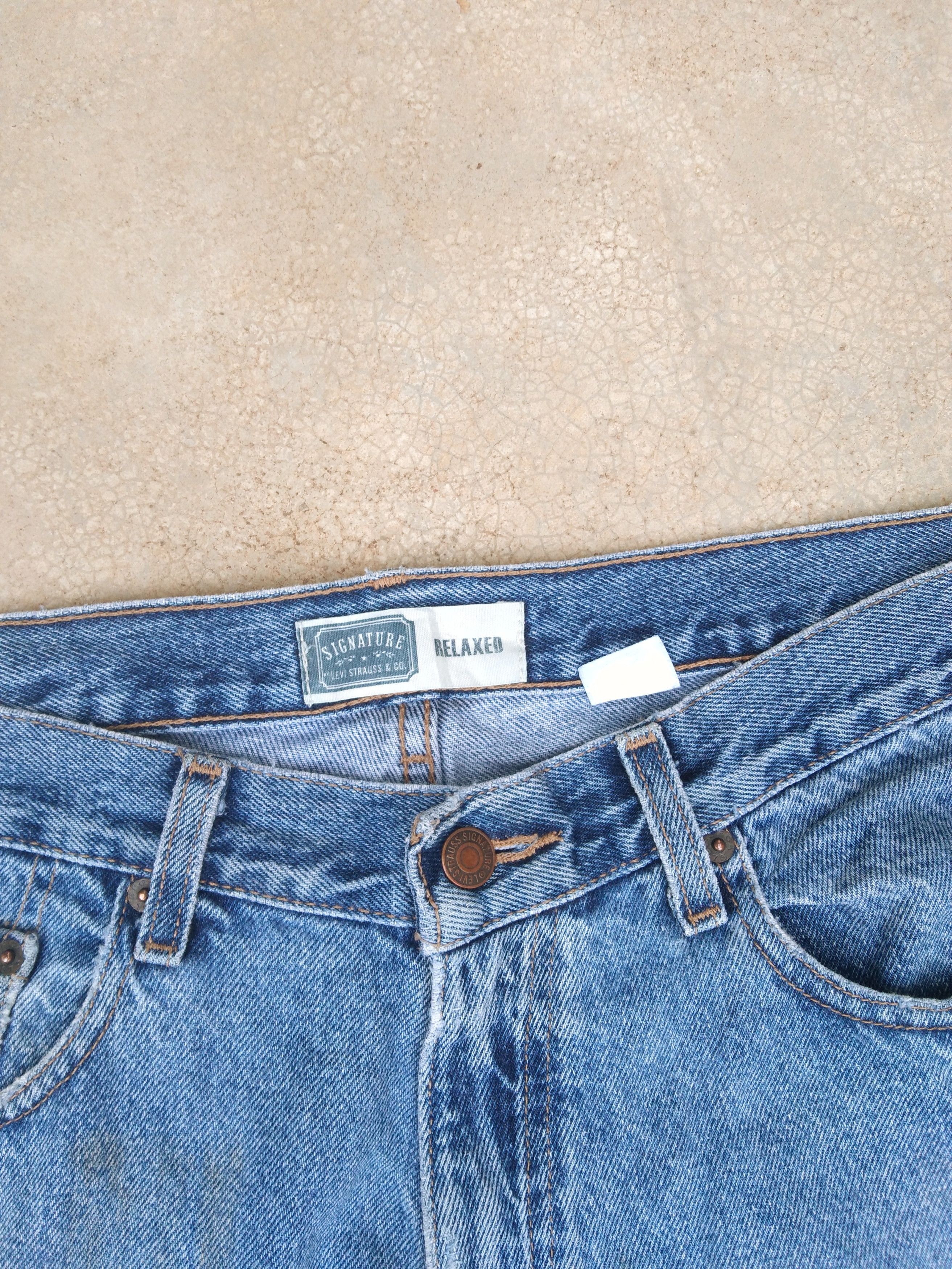 Levi's Vintage Levi's Signature Relaxed Jeans 34x32 Size US 34 / EU 50 - 6 Thumbnail