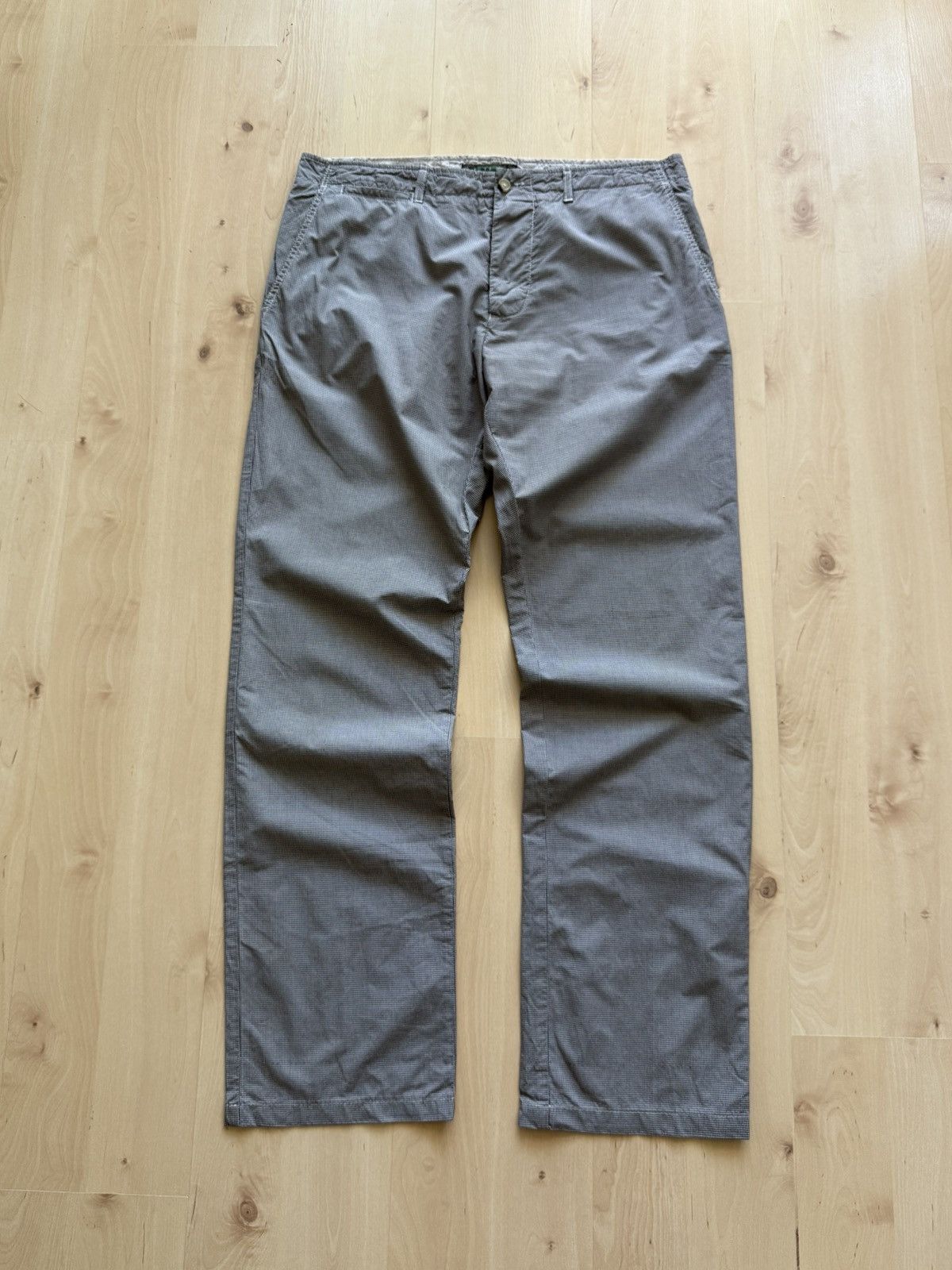 Etro Etro Milano vintage archive checkered trousers chino pants Size US 36 / EU 52 - 1 Thumbnail