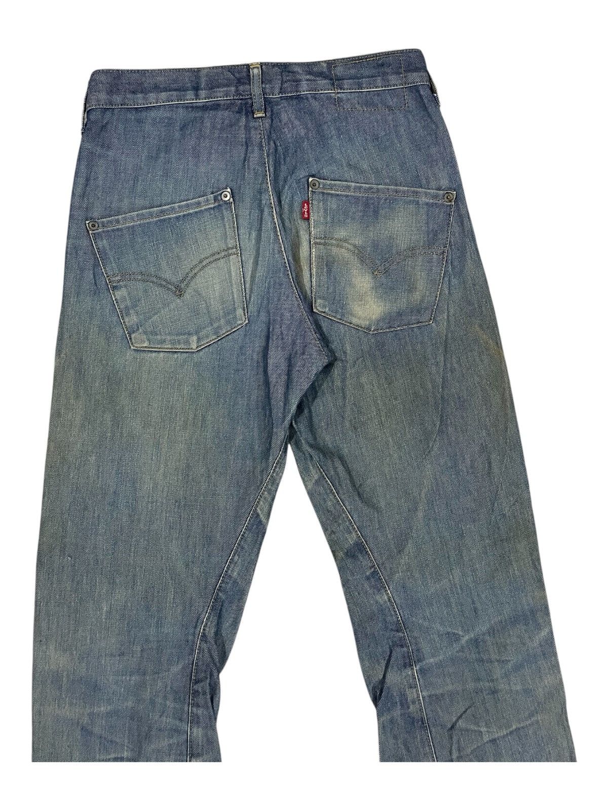 Hi Tec 2000s Levis Engineered Twist Leg Tech Wear Jeans Rusty Denim Size US 40 / EU 56 - 3 Thumbnail