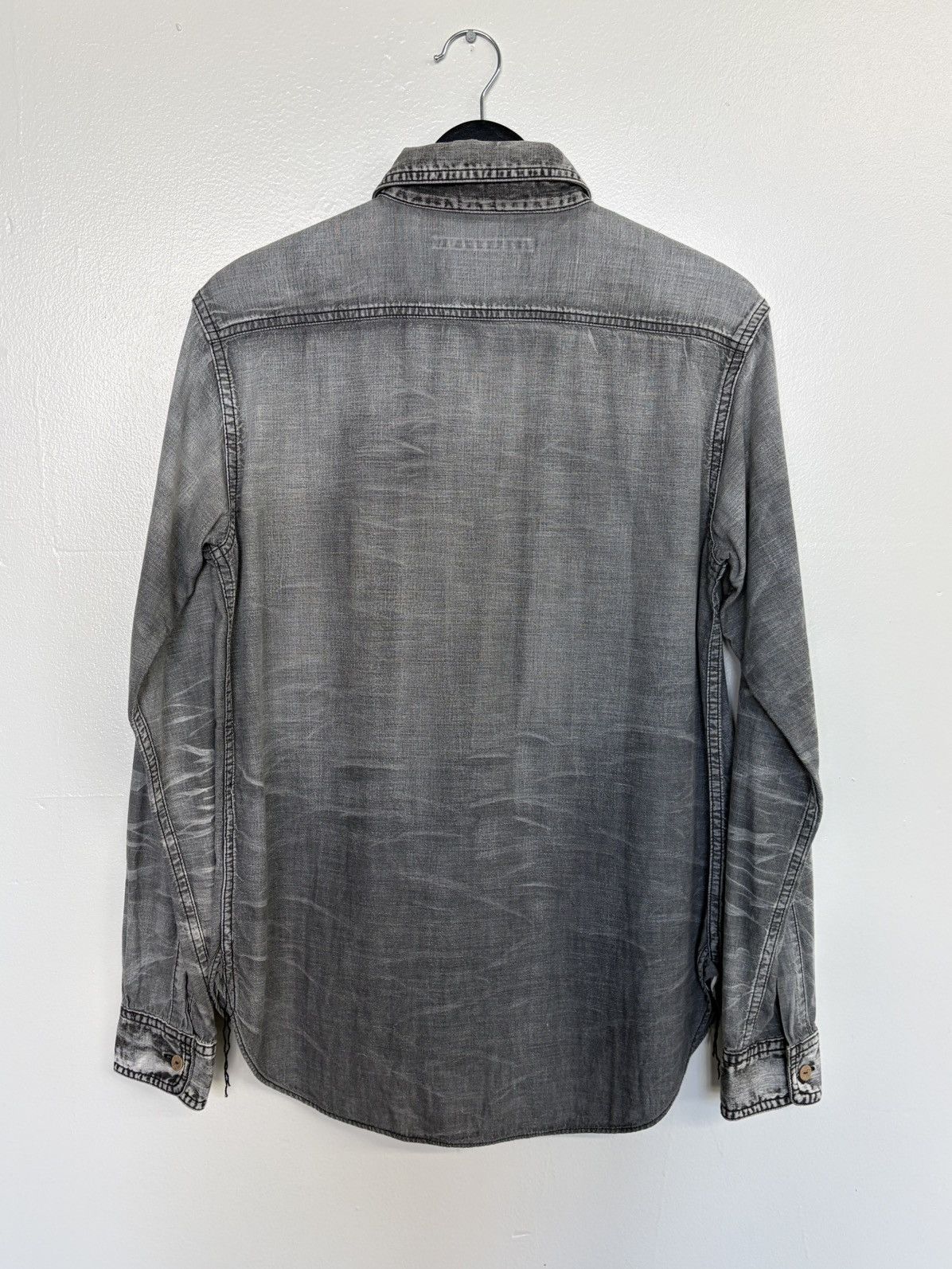 TALKING ABOUT THE ABSTRACTION Talking About the Abstraction Selvedge Denim Shirt Size US M / EU 48-50 / 2 - 4 Thumbnail
