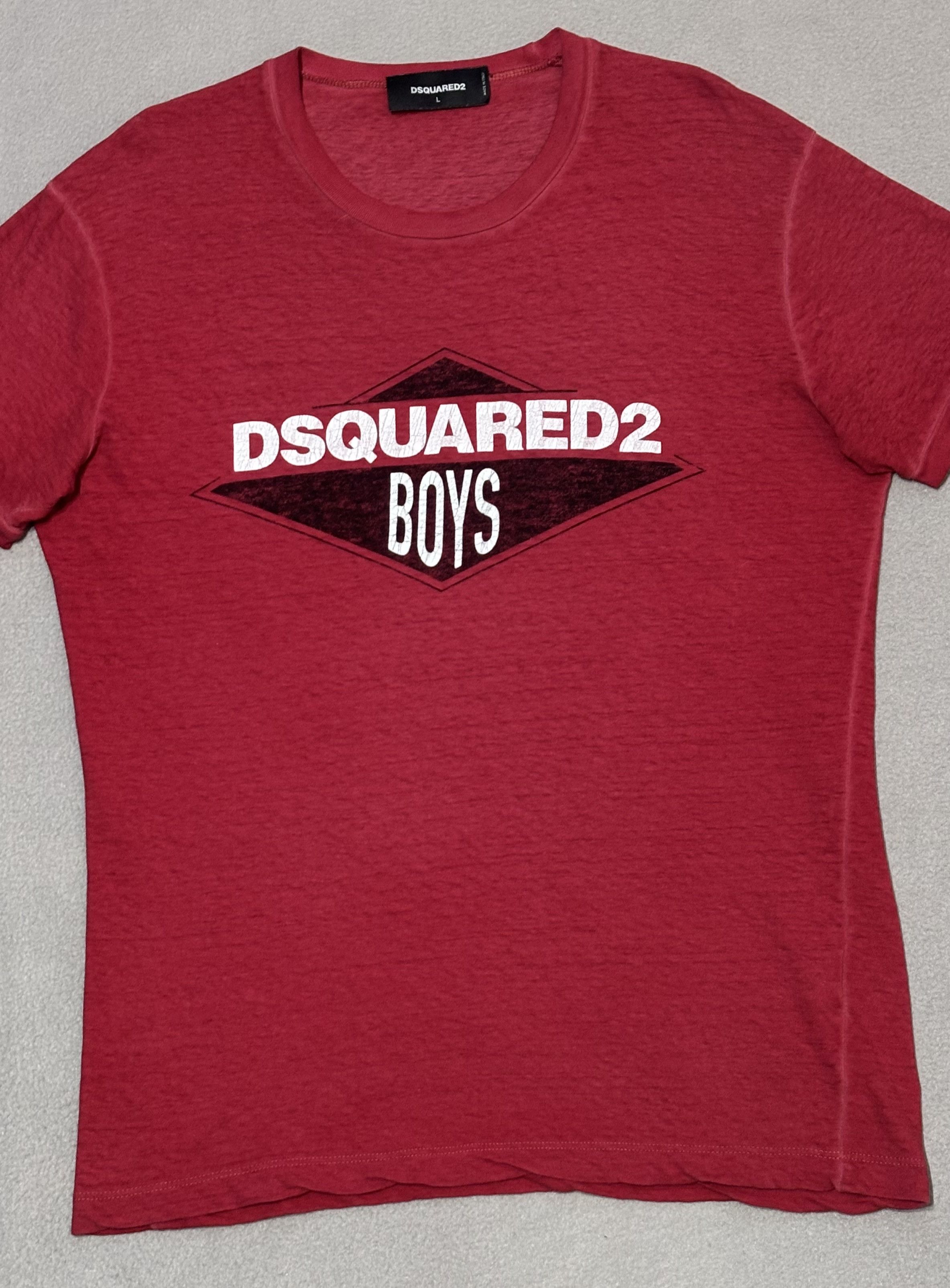 Dsquared2 Dsquared2 Red T-shirt Size L Size US L / EU 52-54 / 3 - 6 Thumbnail