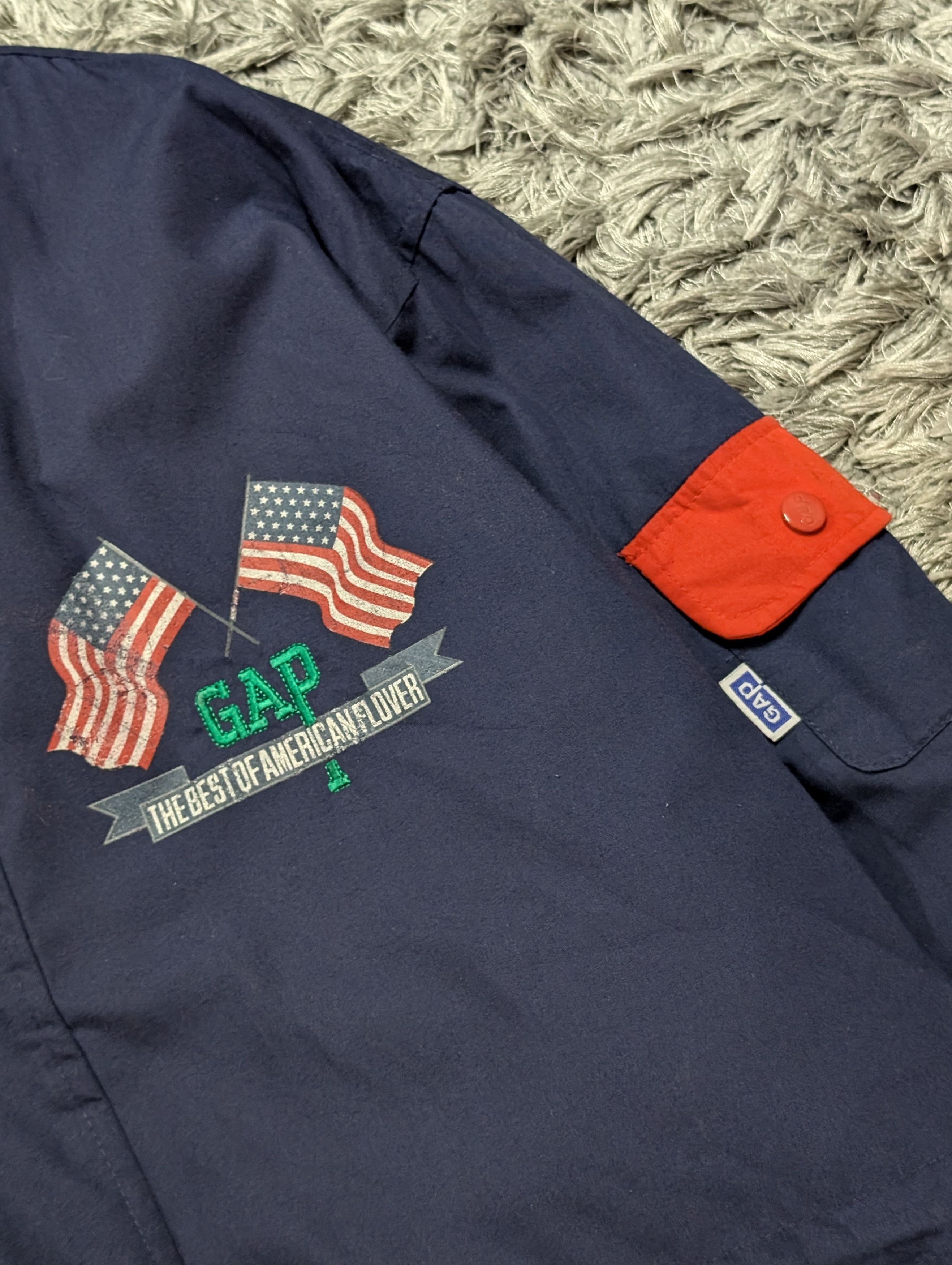 Gap Vintage Gap Classics American Flag Parkas Long Jacket Size US M / EU 48-50 / 2 - 6 Thumbnail