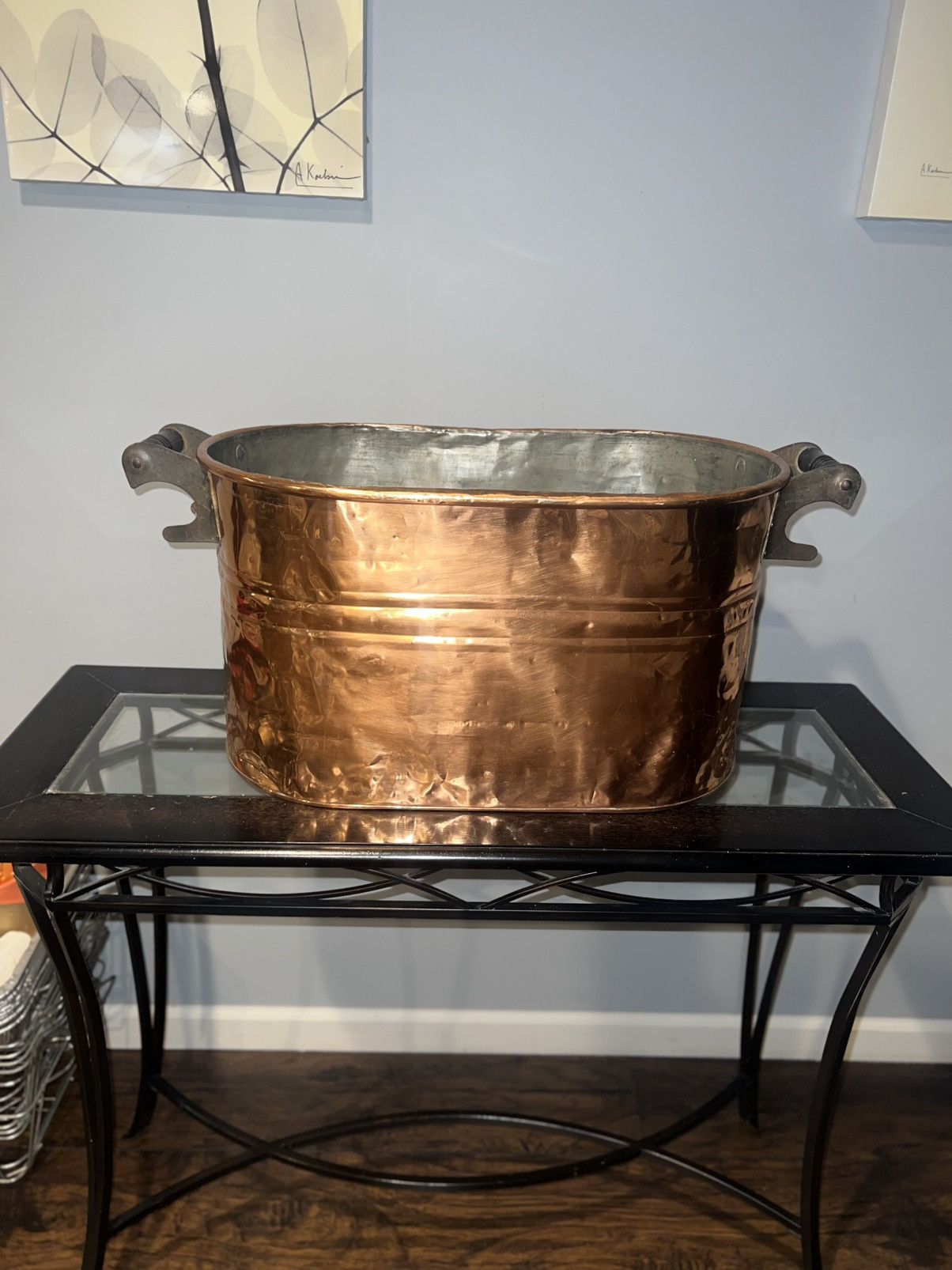 non Copper Storage Bin with Handles Size ONE SIZE - 1 Thumbnail