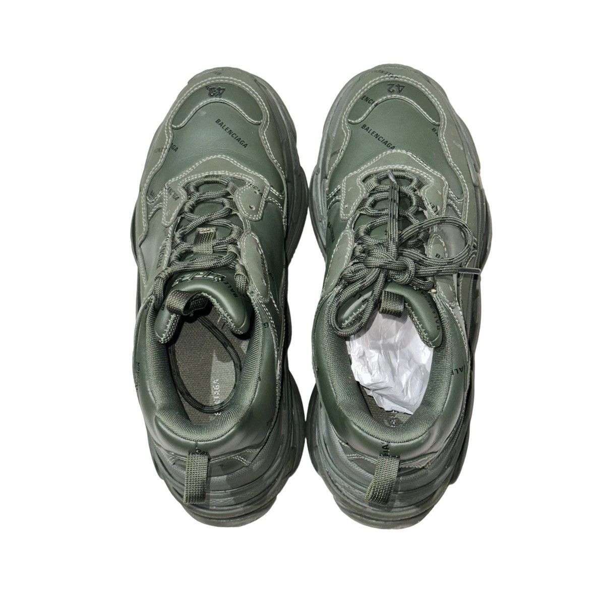 Balenciaga Triple S logo sneaker Size US 9 / EU 42 - 3 Thumbnail