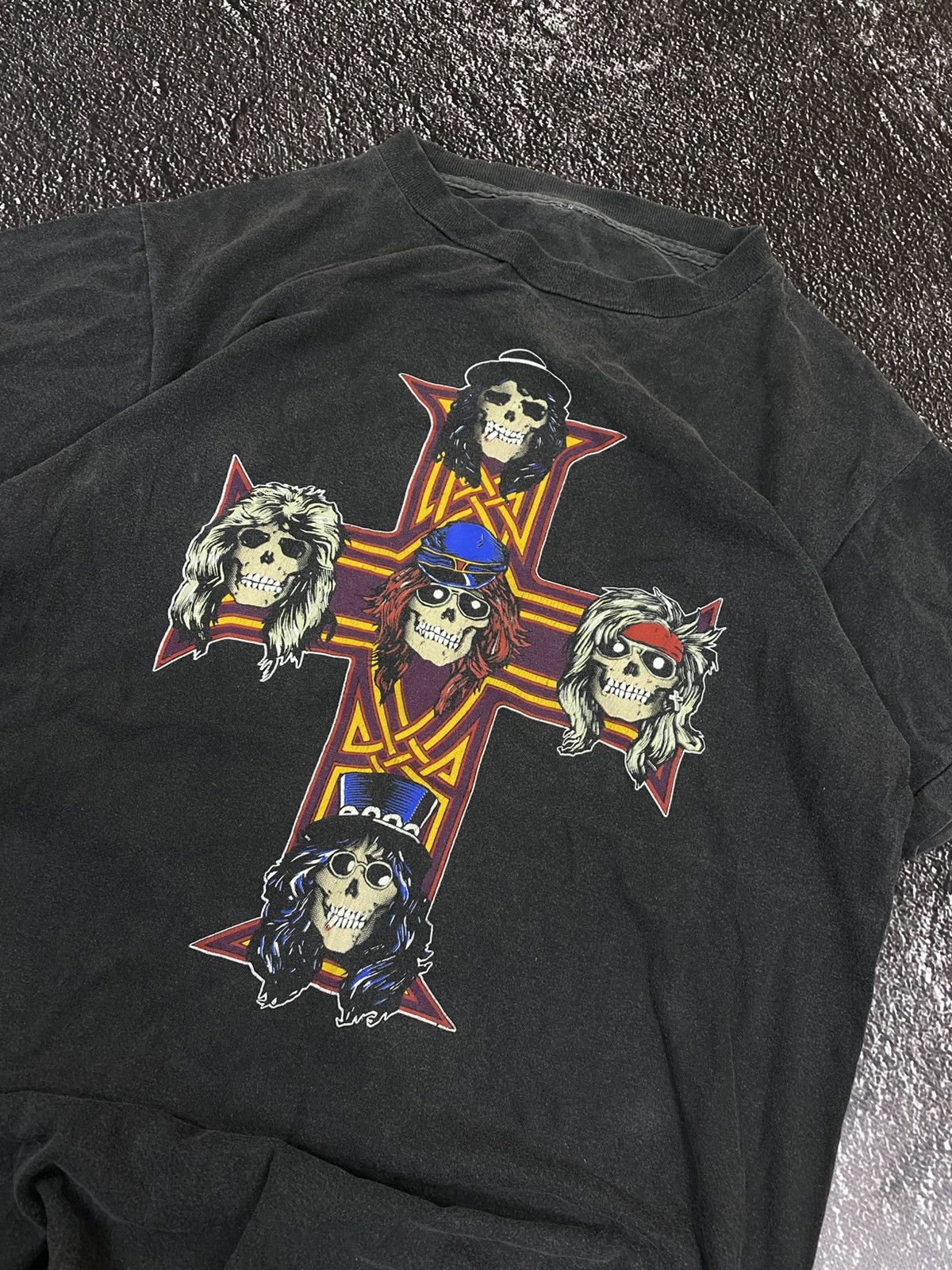 Band Tees × Guns N' Roses 90s Guns N’ Roses Single Stitch Vintage Tee Shirt Size US S / EU 44-46 / 1 - 3 Thumbnail