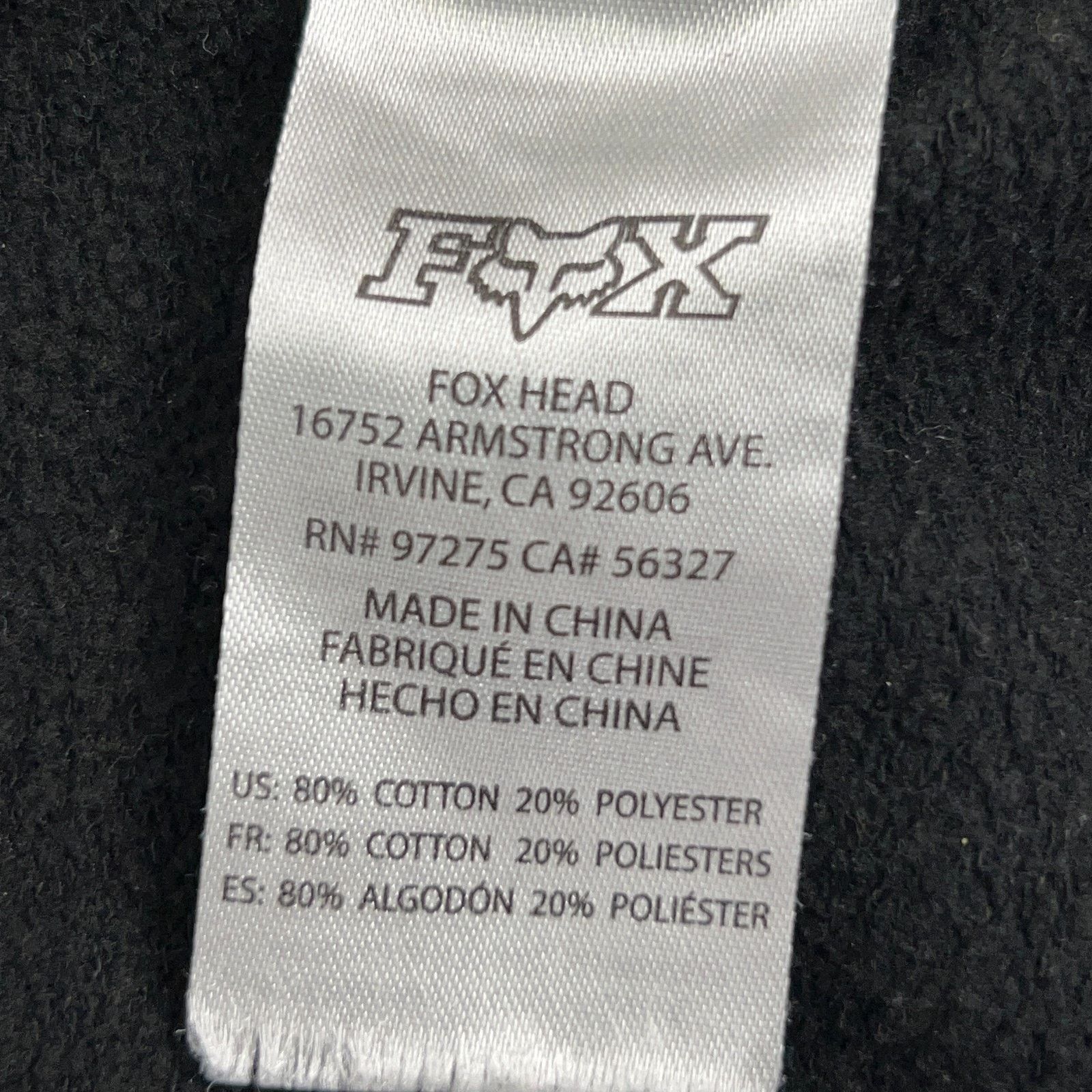 Fox Racing Fox Racing Moto-X Jacket Black Motocross MX MTB Supercross S Size US S / EU 44-46 / 1 - 11 Thumbnail