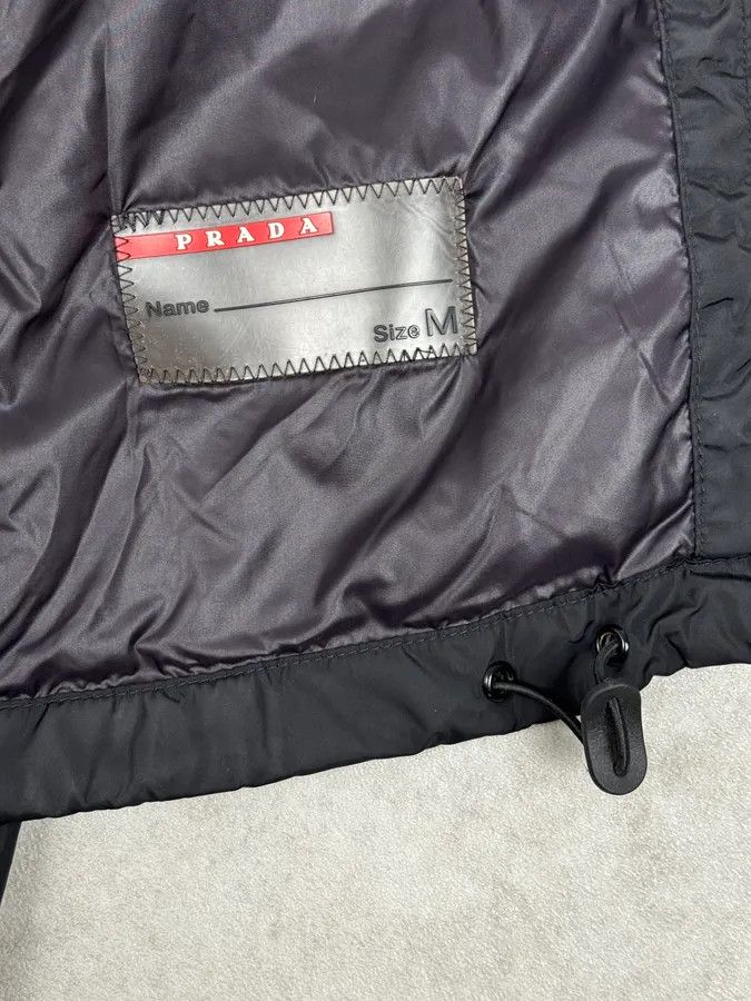 Prada AW2009 Prada Black Nylon Light Hooded Windbreaker Jacket Size US L / EU 52-54 / 3 - 10 Thumbnail