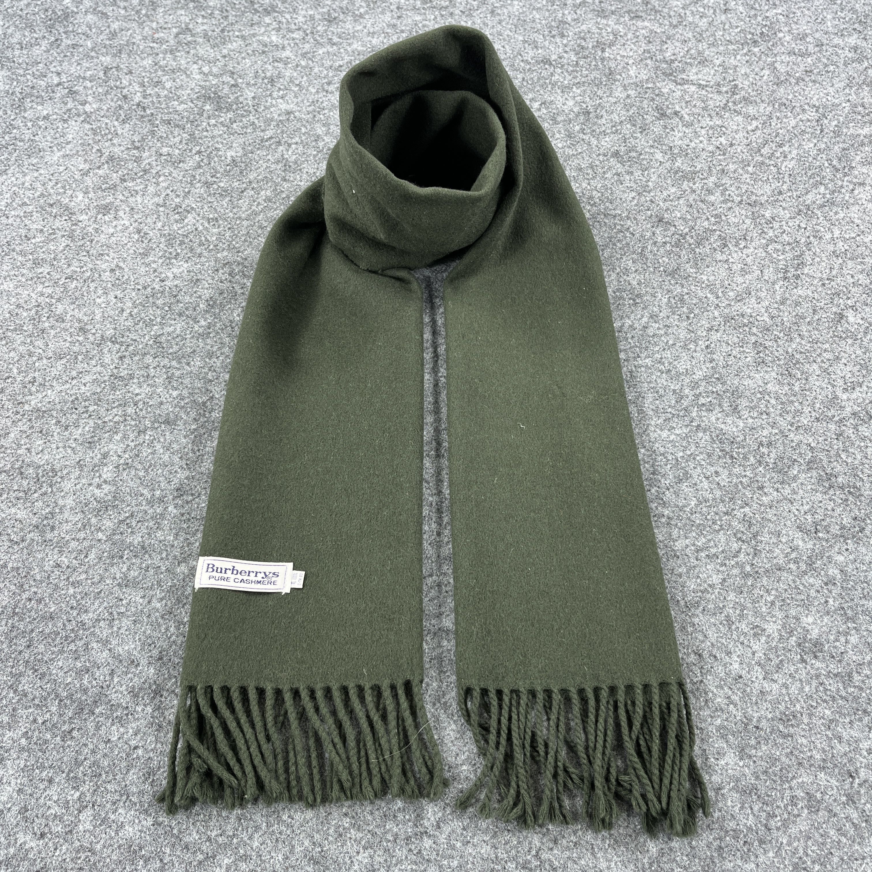 Burberry × Vintage Vintage Burberry Scarf / Muffler / Neckwear T1496 Size ONE SIZE - 1 Thumbnail
